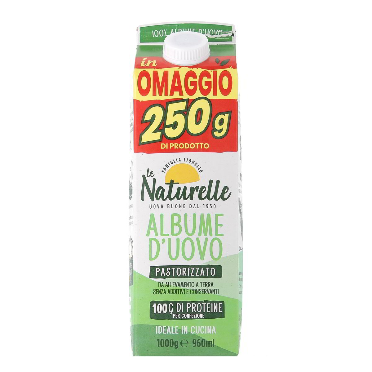 Naturelle Albume D'uovo Pastorizzato 1000 g