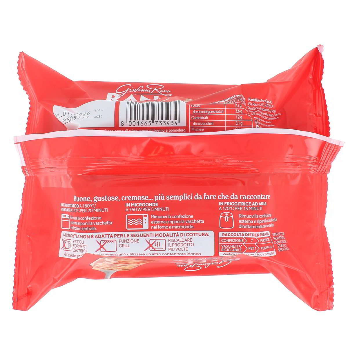 Rana Lasagne Alla Bolognese 350 g — immagine 3