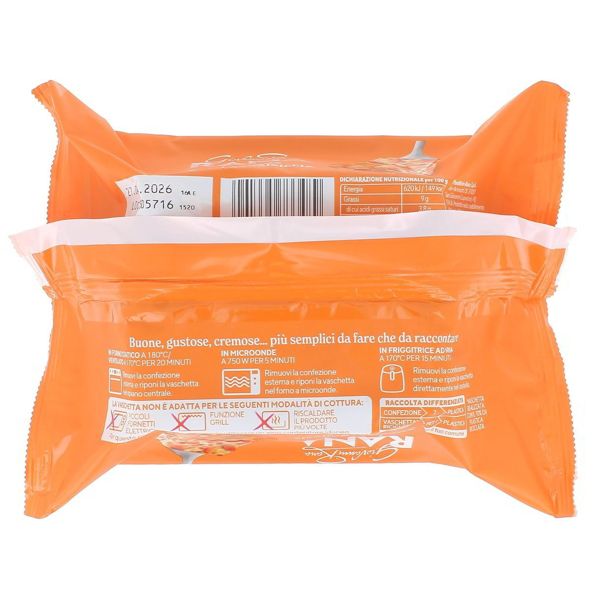 Rana Lasagne Zucca E Salsiccia 350 g — immagine 3