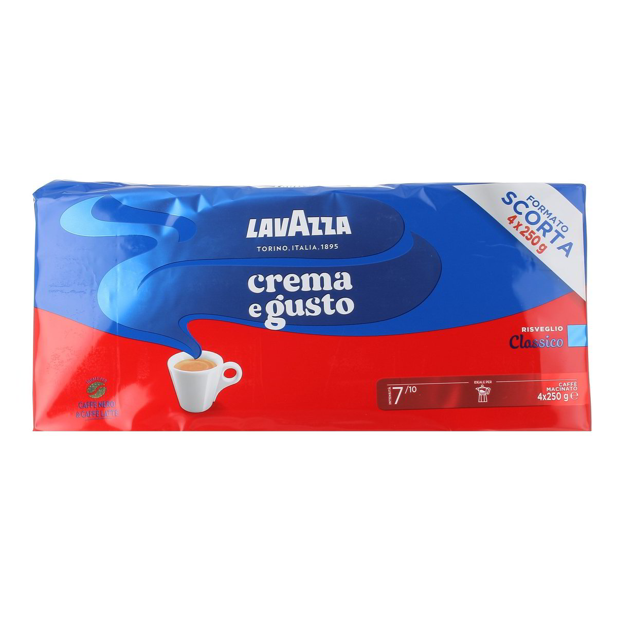 Lavazza Caffè Crema E Gusto Classico 4x250 g