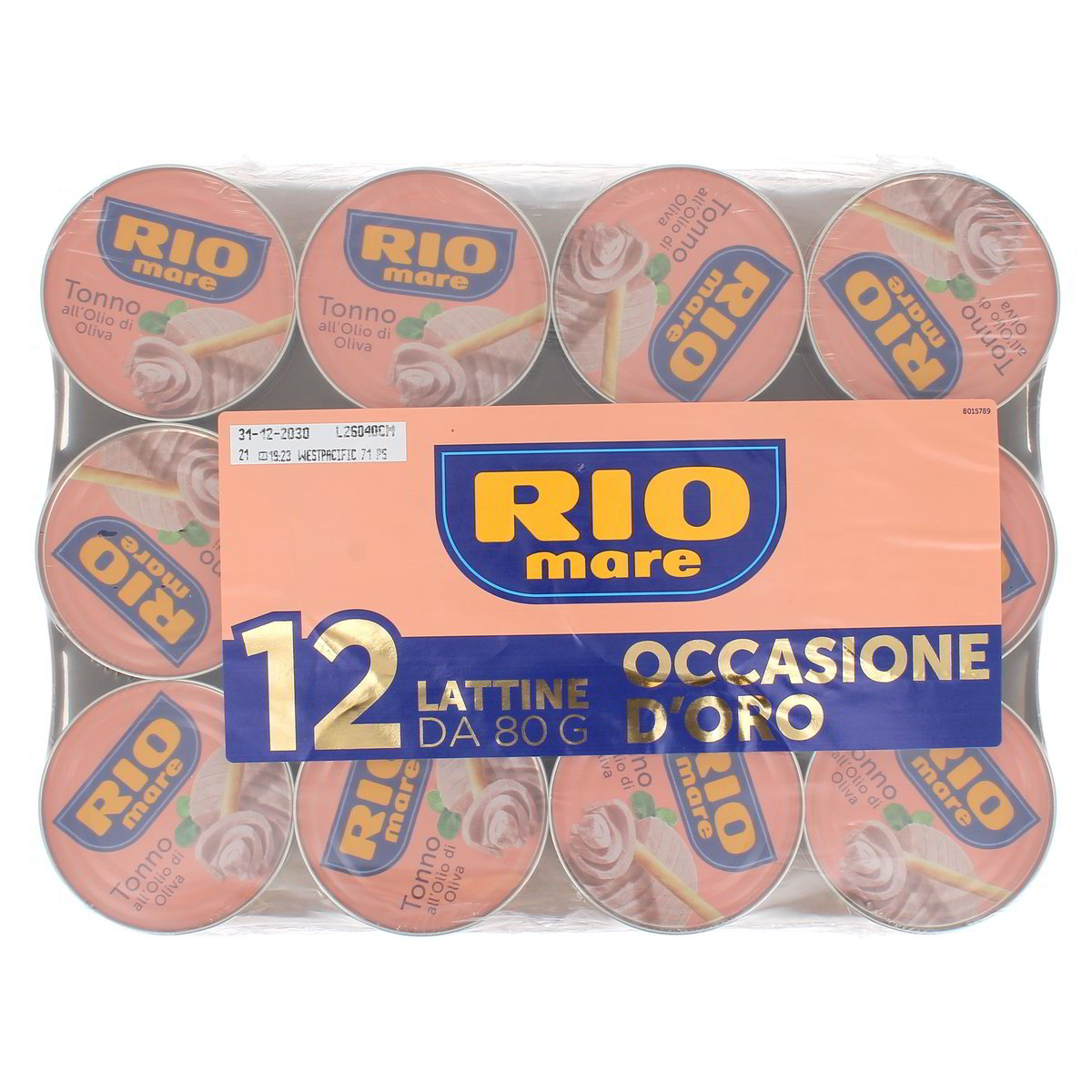 RIO Mare Tonno All'olio Di Oliva 12x80 g - sgocciolato 12x52 g