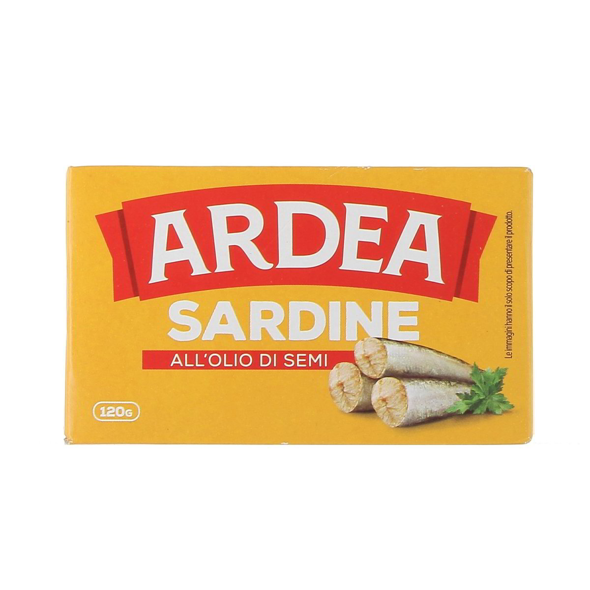 Ardea Sardine All'olio Di Semi 120 g - sgocciolato 85 g