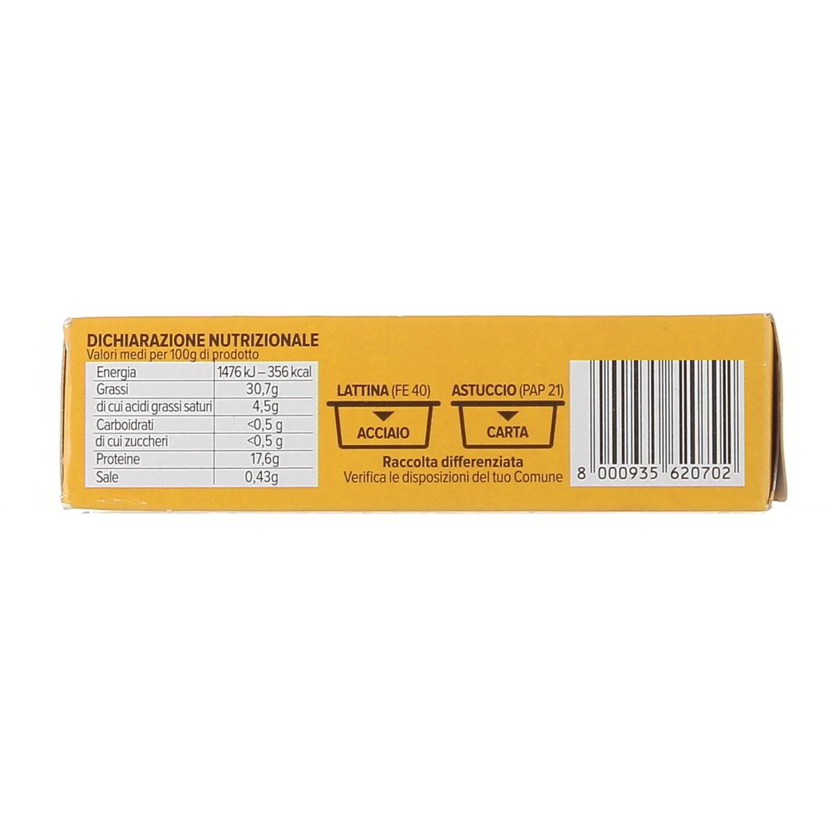 Ardea Sardine All'olio Di Semi 120 g - sgocciolato 85 g — immagine 3