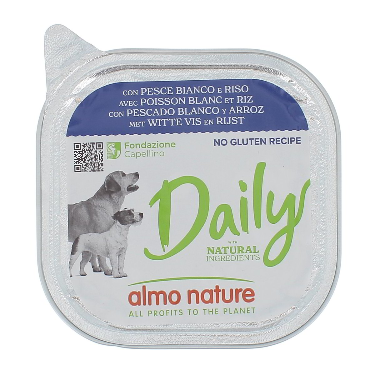 Almo Nature Daily Con Pesce Bianco E Riso Adult Dog 300 g