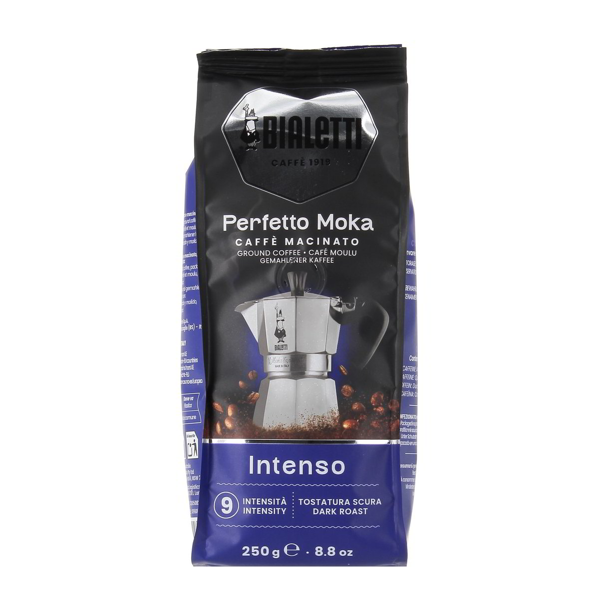 Bialetti Caffè Macinato Perfetto Moka Intenso 250 g