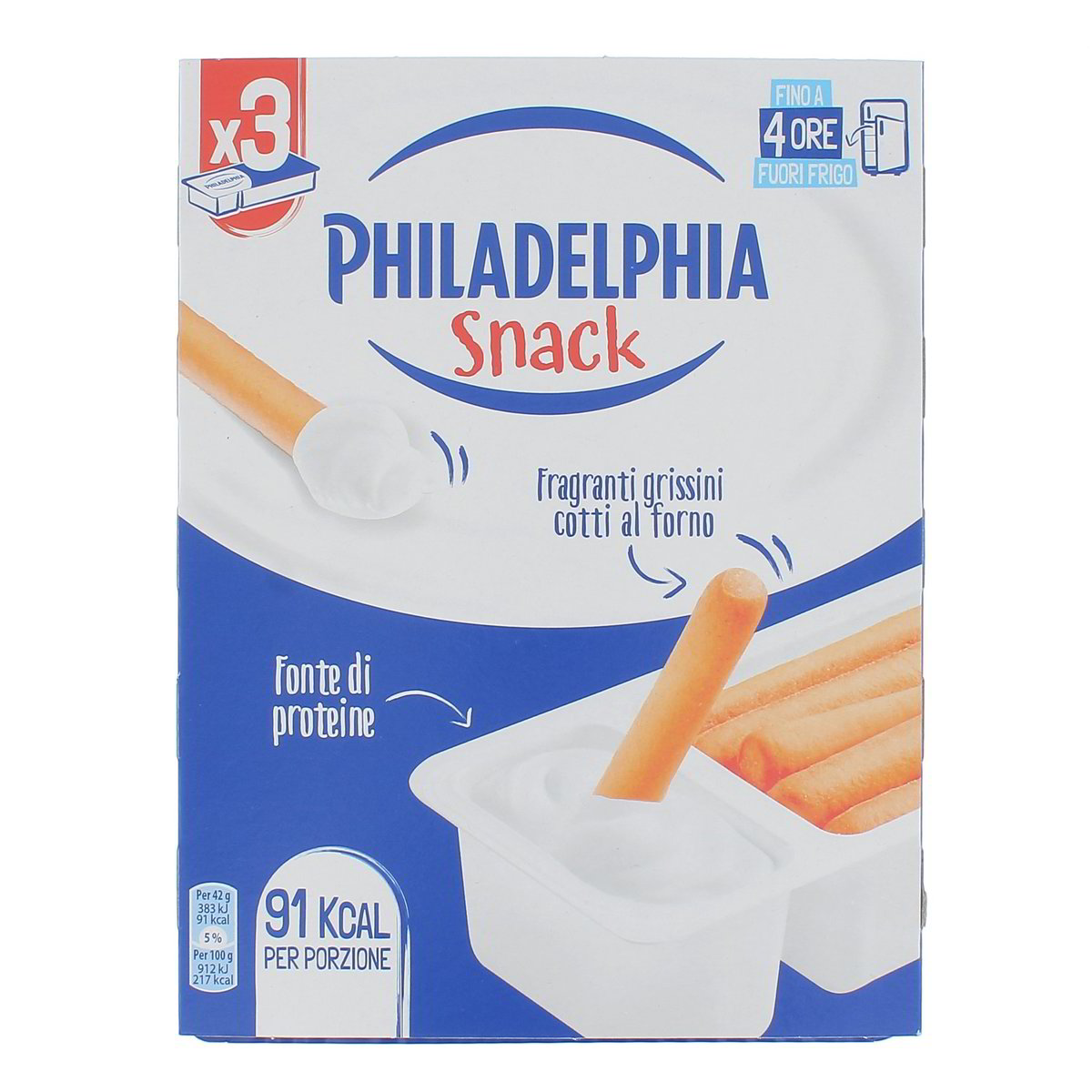 Philadelphia SNACK x3 126 g