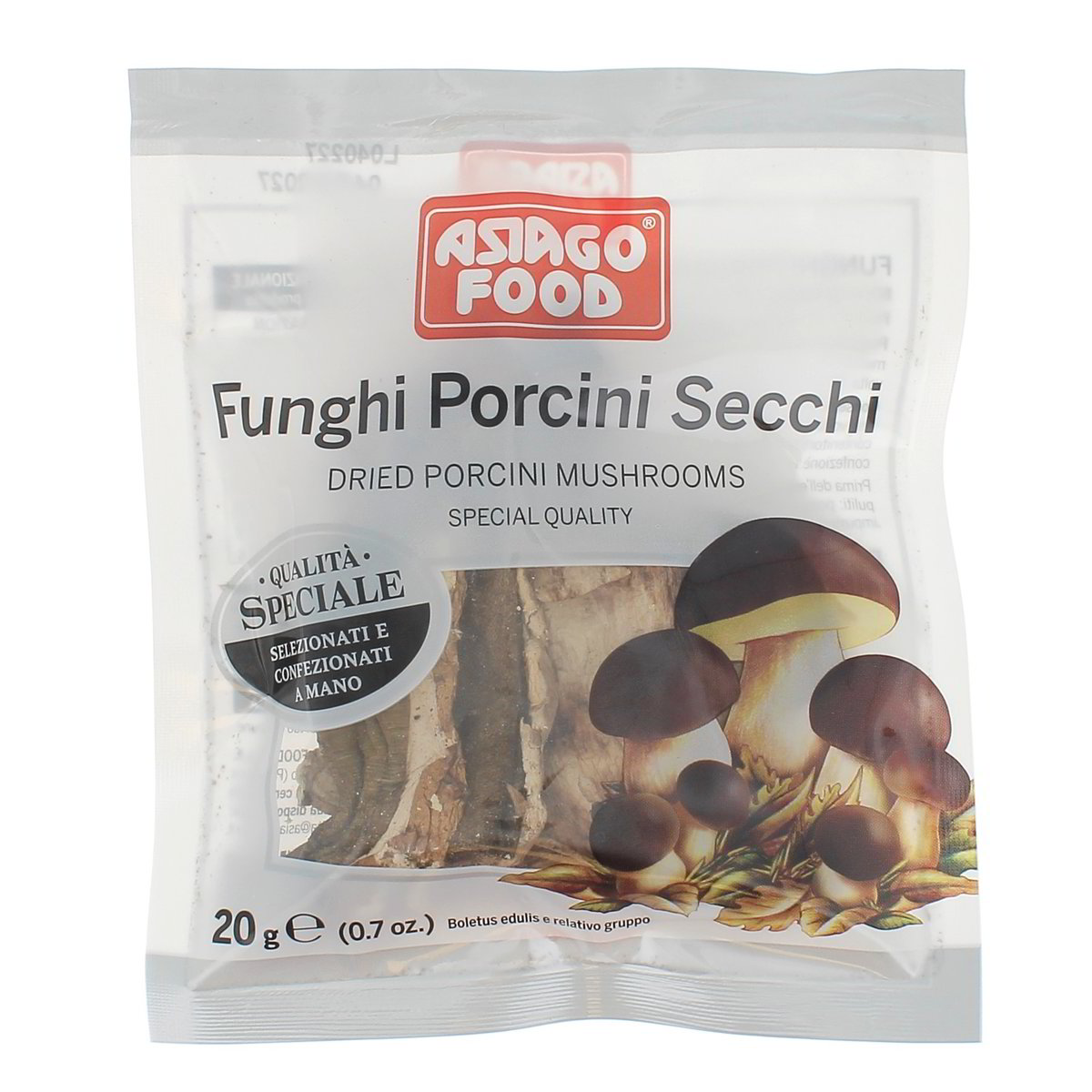 Asiago Food Funghi Porcini Secchi 20 g