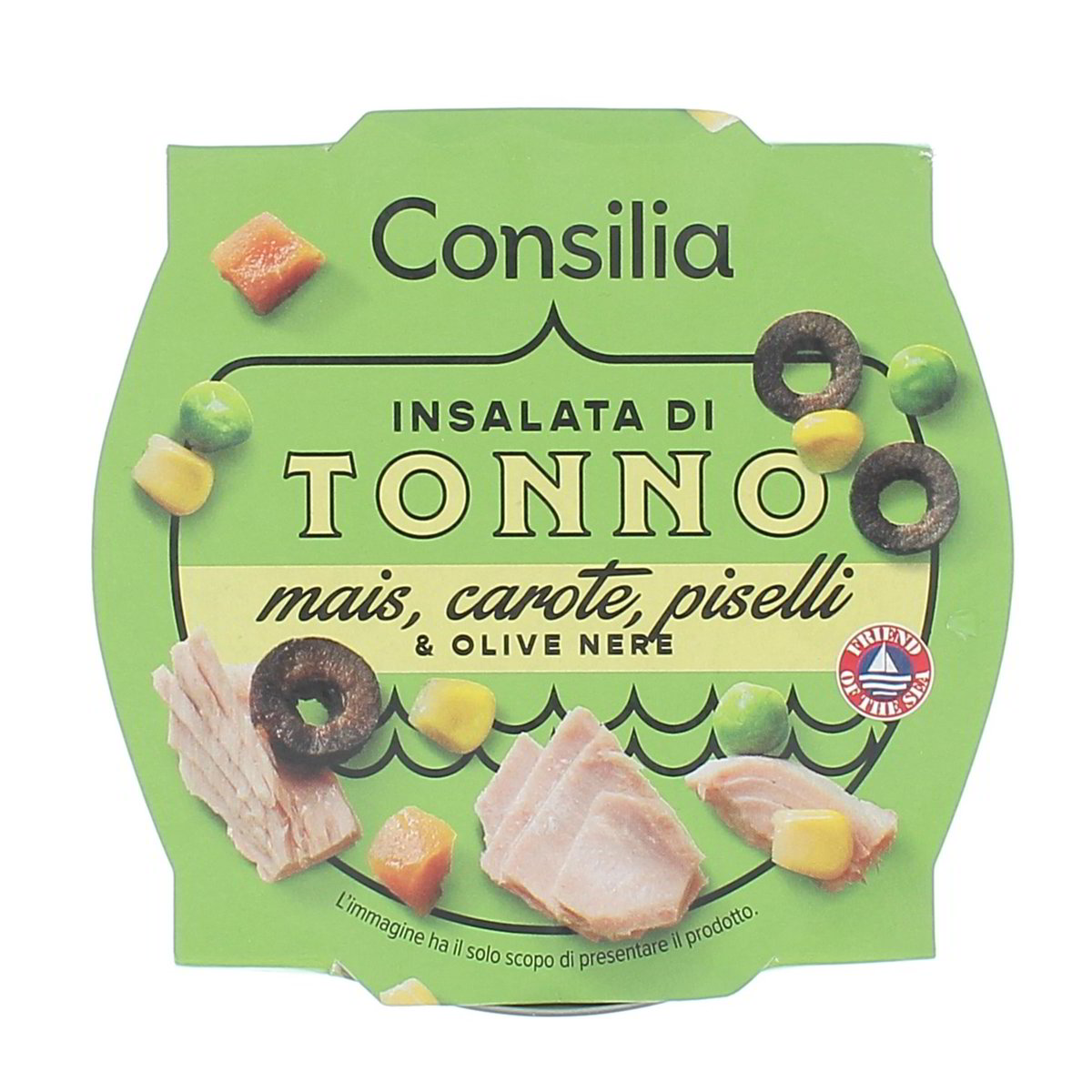 Consilia Insalata Di Tonno Mais Carote Piselli & Olive Nere 160 g