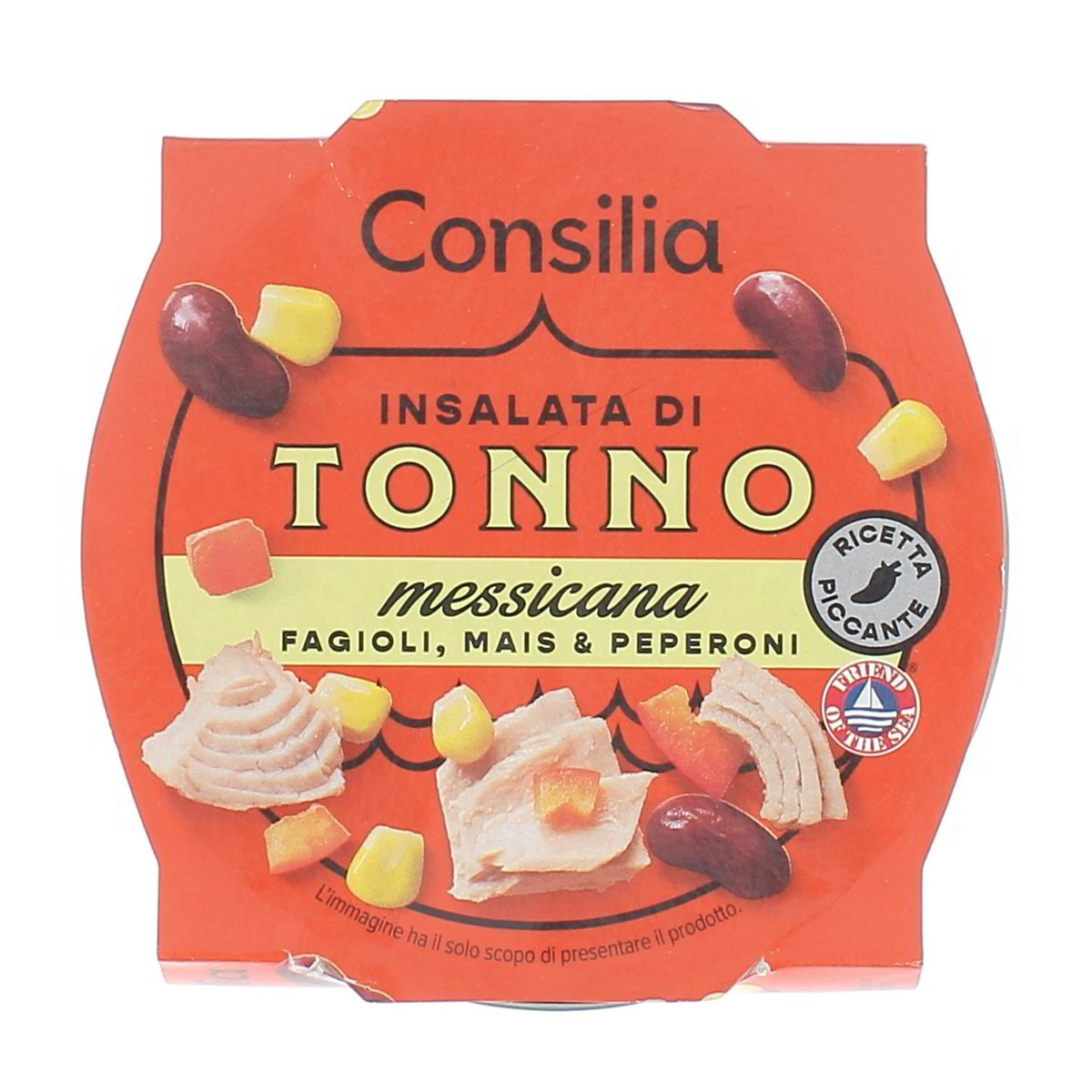 Consilia Onsalata Di Tonno Messicana Fagioli Mais & Peperoni 160 g