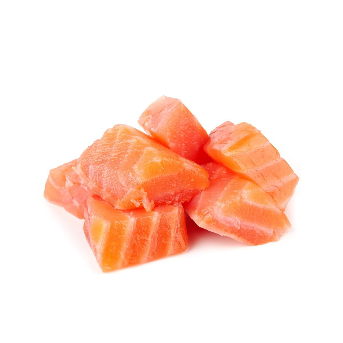 Cubetti Di Salmone ORIGINE NORVEGIA / ISOLE FAROE- DECONGELATO - ALLEVATO confezione da circa 250 g