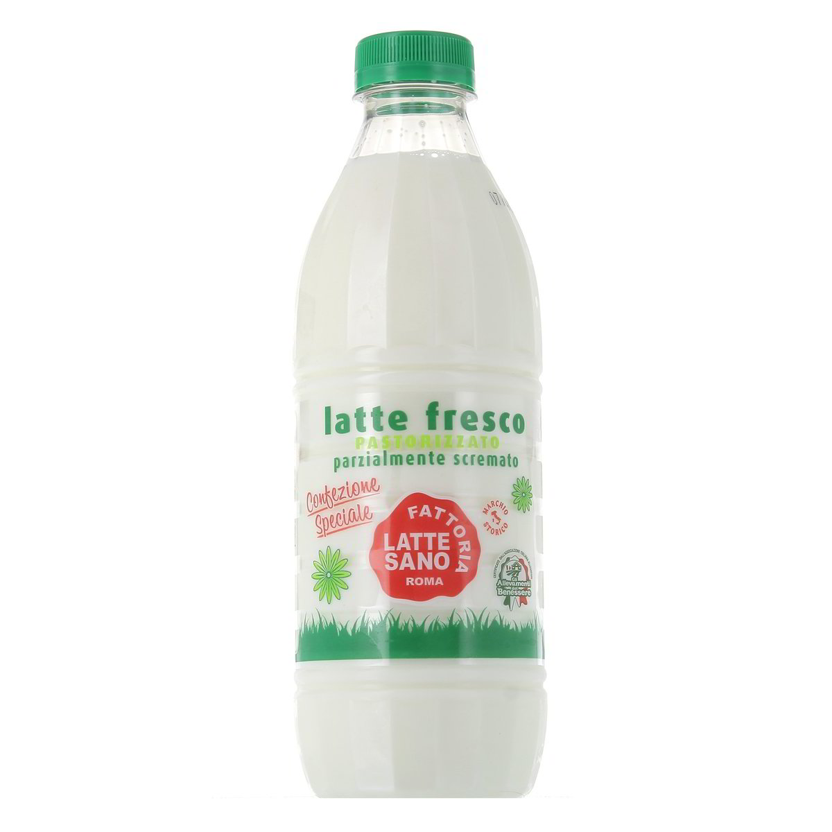 Fattoria Latte Sano Latte Fresco Pastorizzato Parzialmente Scremato 1 l