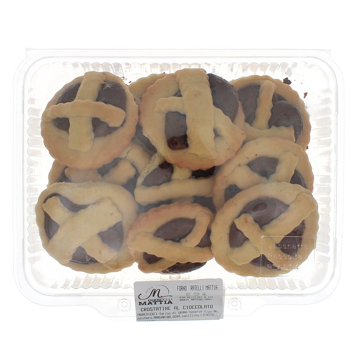 Forno Fratelli Mattia Crostatine Al Cioccolato confezione da circa 500 g