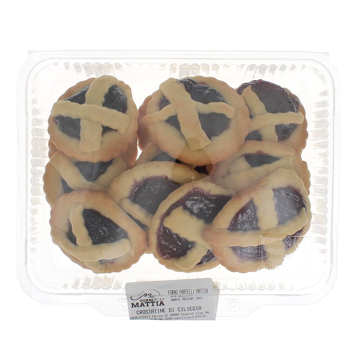 Forno Fratelli Mattia Crostatine Ciliegia confezione da circa 500 g