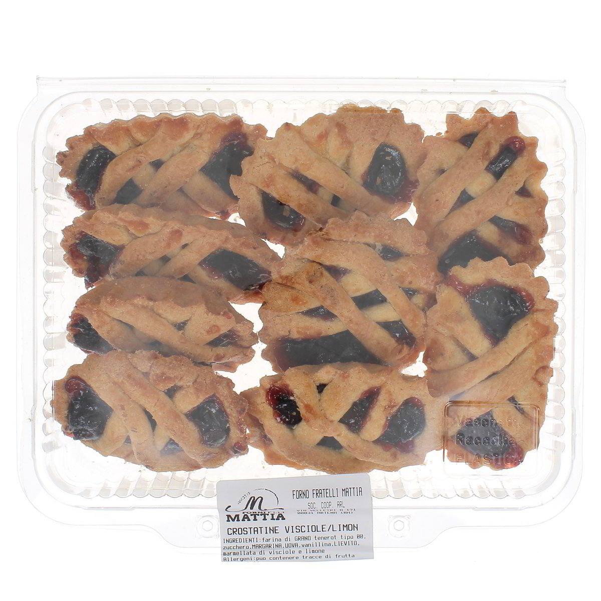 Forno Fratelli Mattia Crostatine Visciola E Limone confezione da circa 500 g