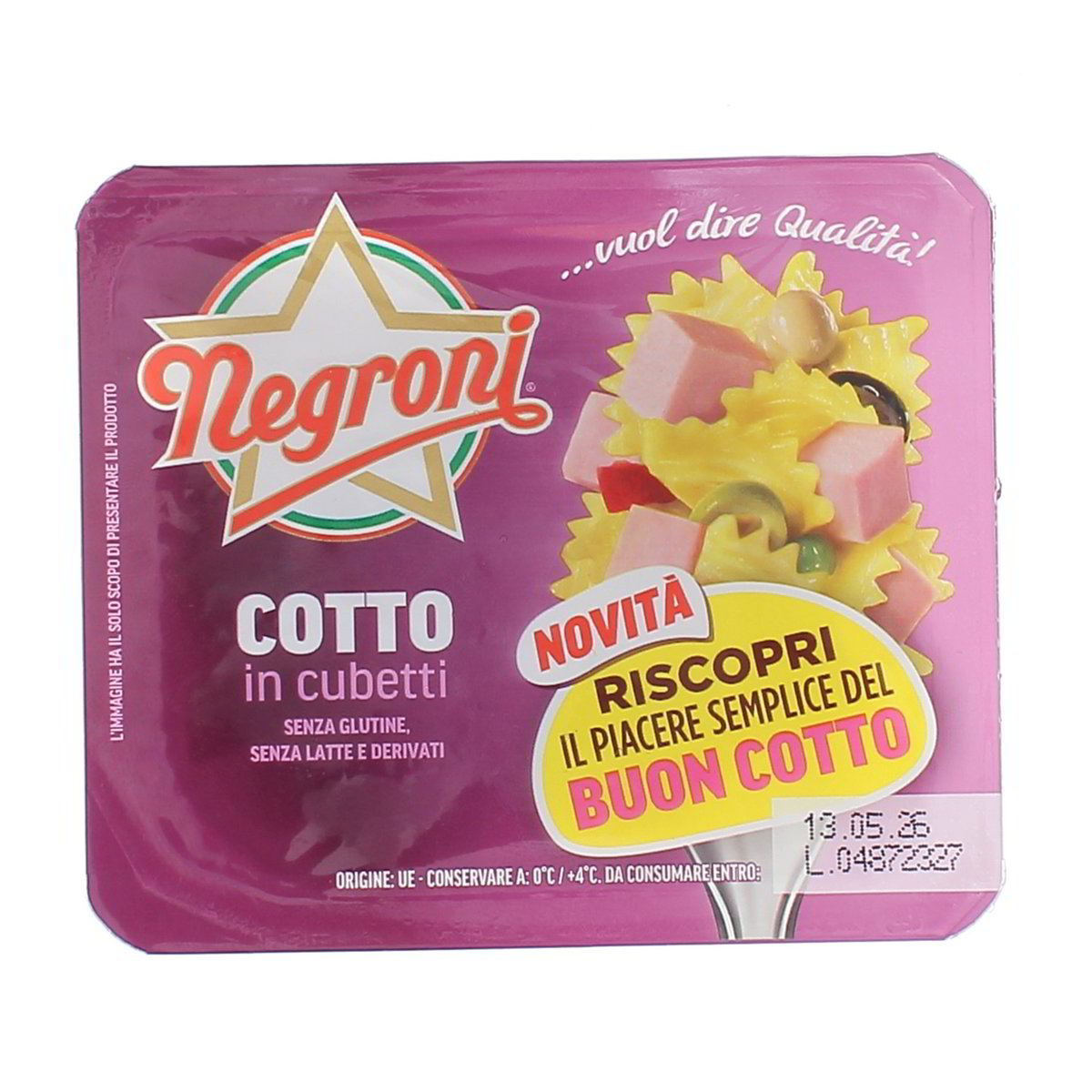 Negroni Cotto In Cubetti 100 g
