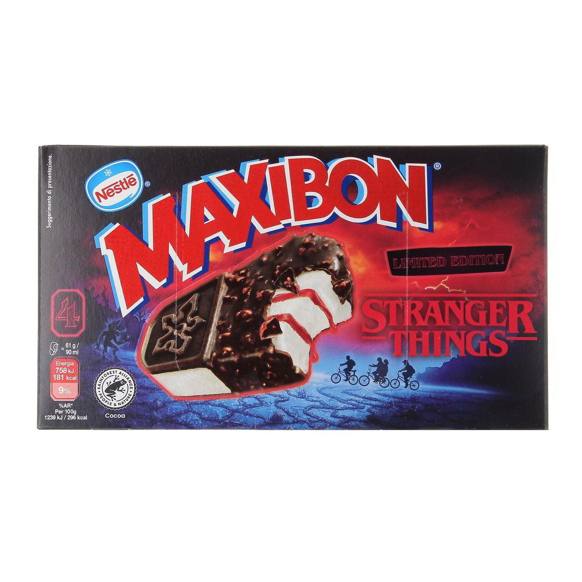 Nestle MAXIBON STRANGER THINGS LIMITED EDITION x4 244 g