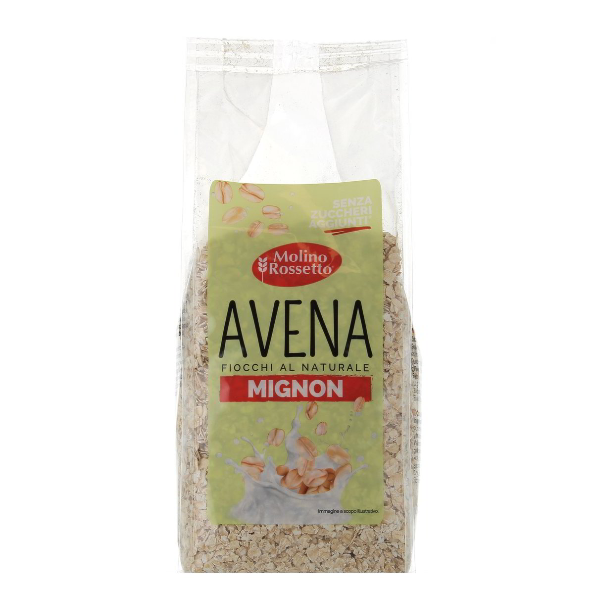 Molino Rossetto Avena Fiocchi Al Naturale Mignon 500 g