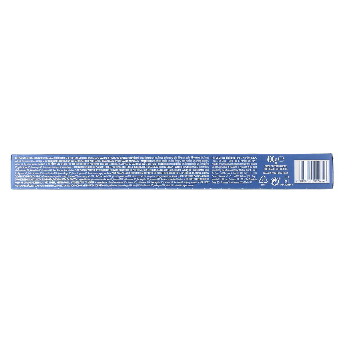 DE Cecco Spaghetti High Protein 400 g — immagine 3
