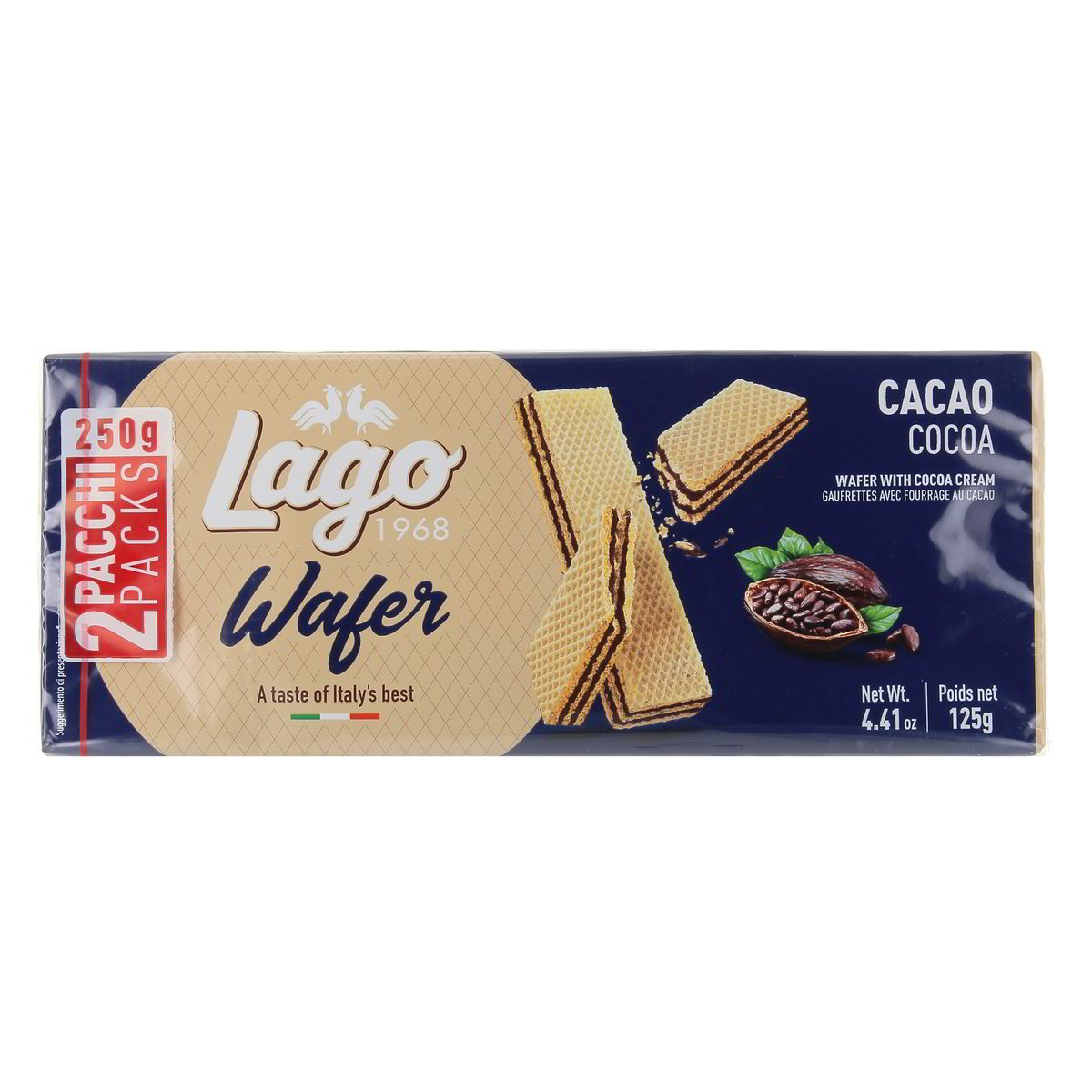 Gastone Lago Wafers Alla Cremacacao 2x125 g