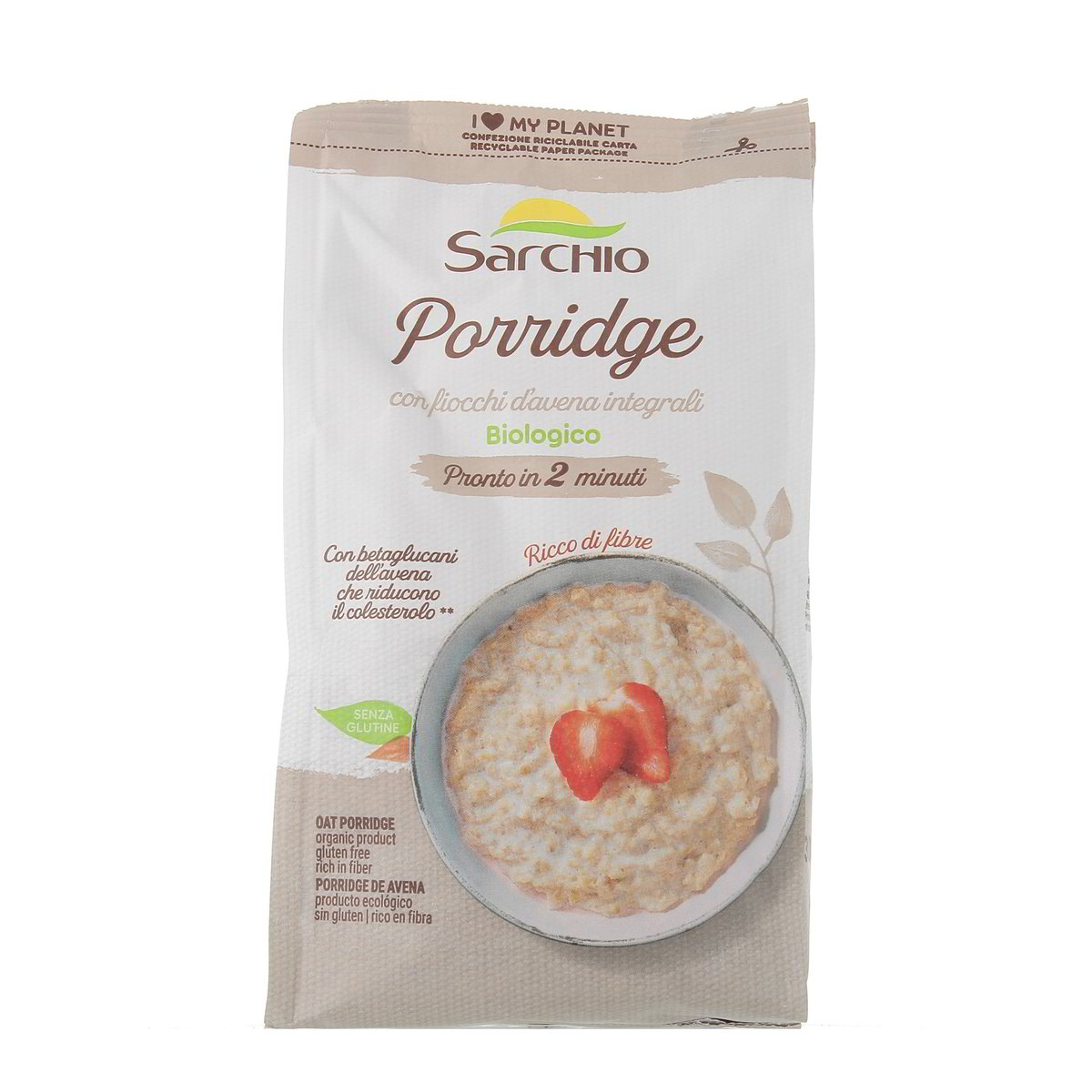 Sarchio Porridge Con Fiocchi Di Avena Integrali Bio 300 g