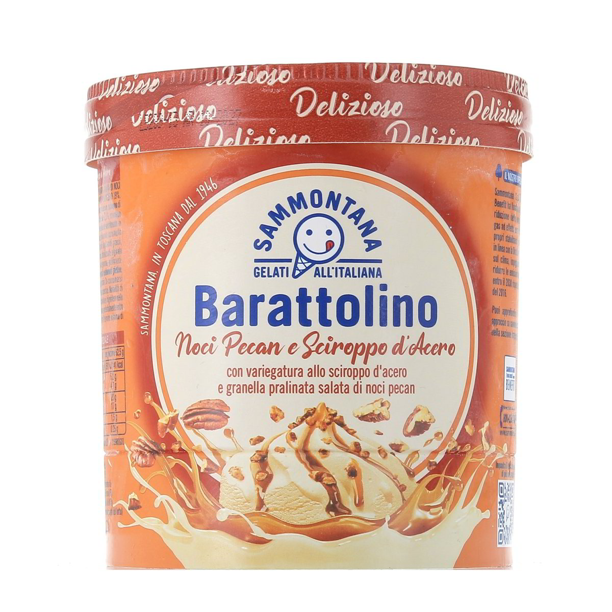 Sammontana Barattolino Noci Pecan E Sciroppo D'acero 500 g