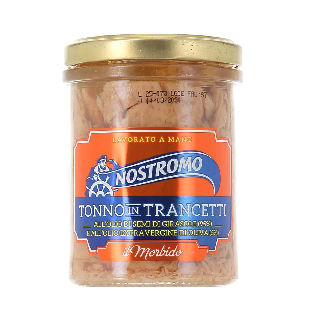 Nostromo Tonno In Trancetti All'olio Di Semi Di Girasole (95%)E All'olio Extravergine Di Oliva (5%) 180 g - sgocciolato 117 g