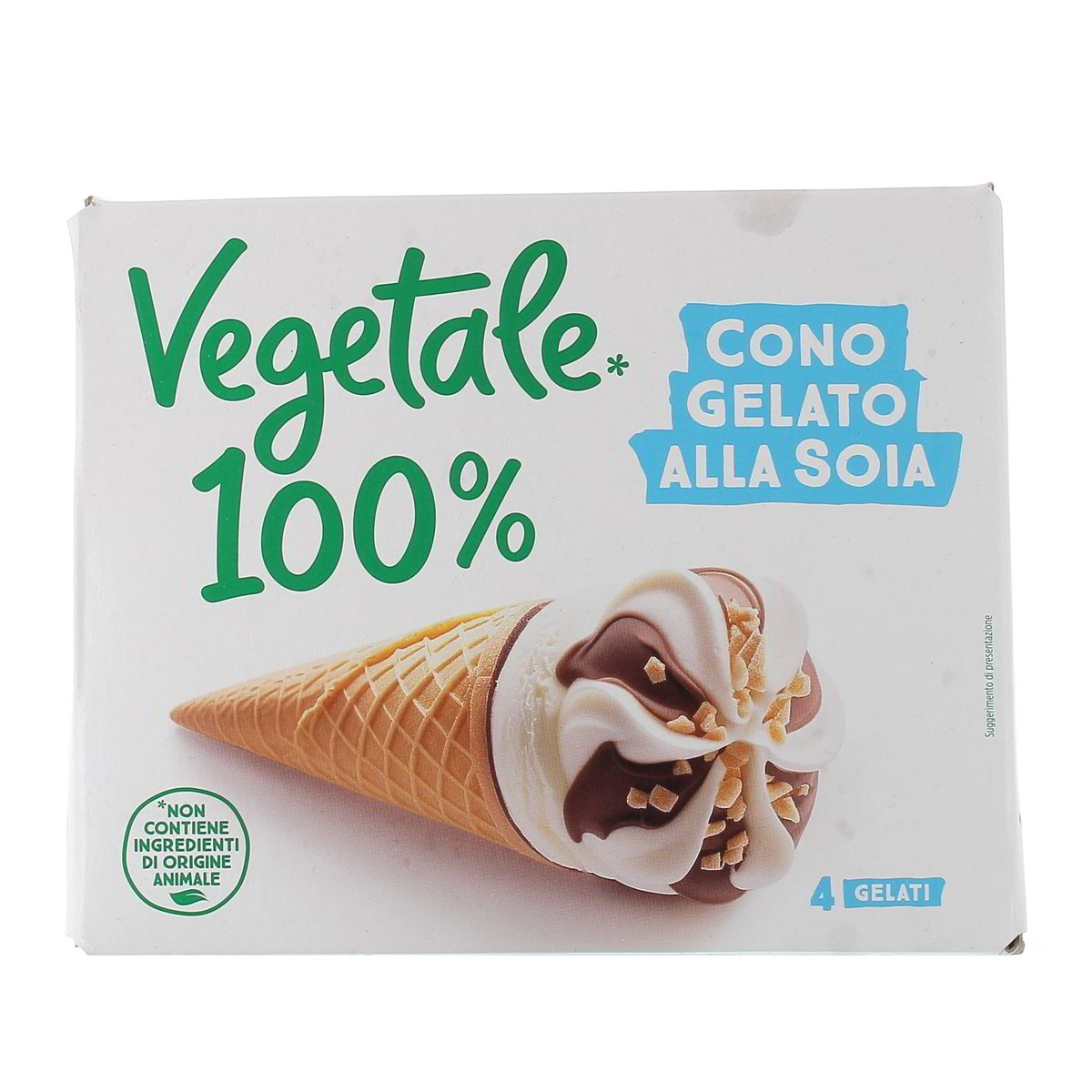 Vegetale 100% CONO GELATO ALLA SOIA x6 300 g