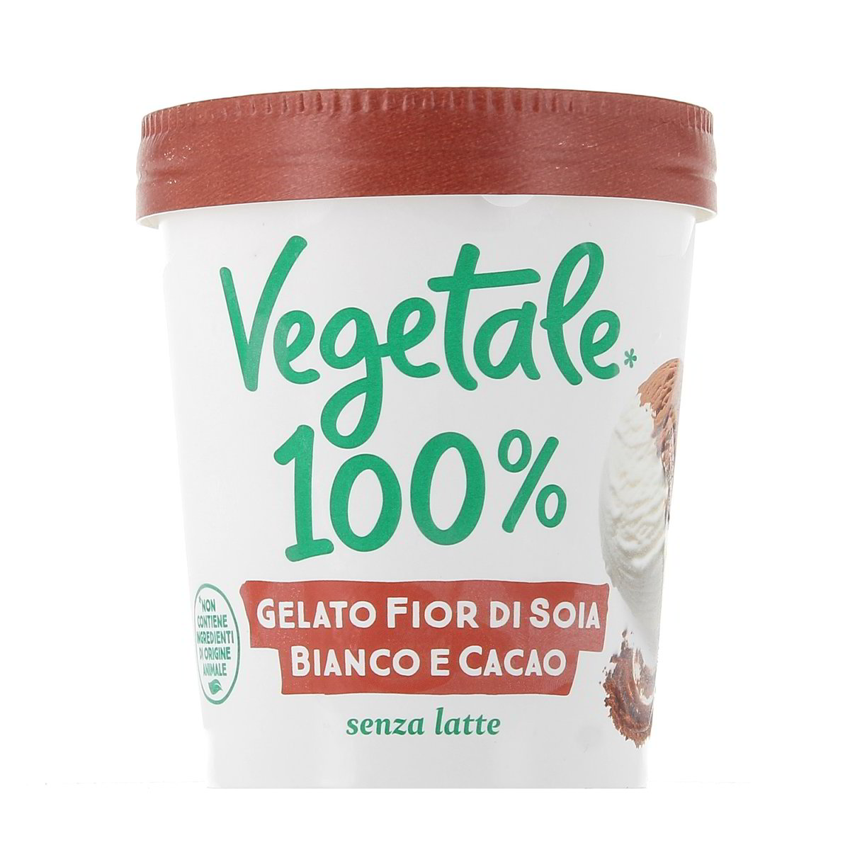 Vegetale 100% Gelato Fior Di Soia Bianco E Cacao 250 g