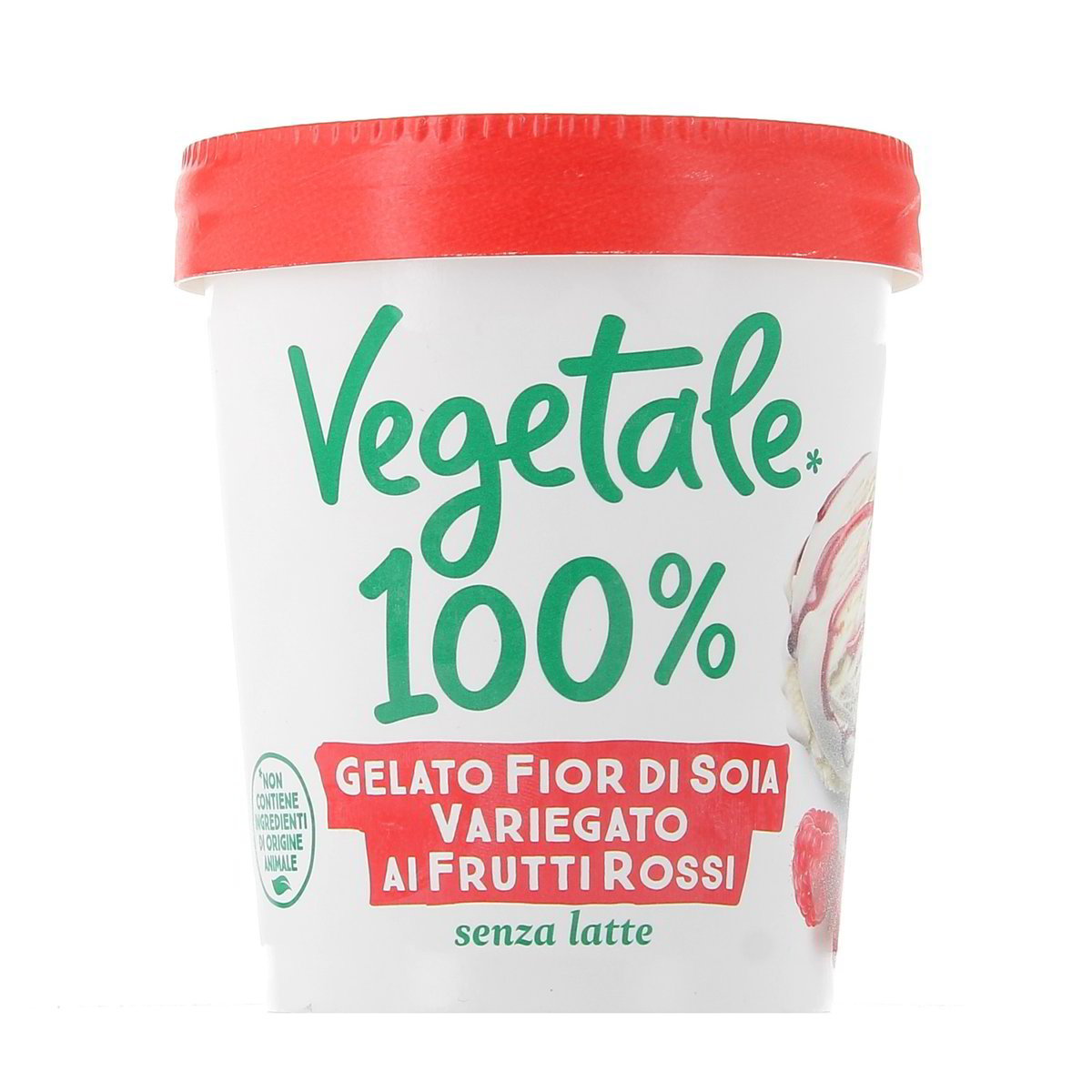 Vegetale 100% Gelato Fior Di Soia Variegato Ai Frutti Rossi 250 g