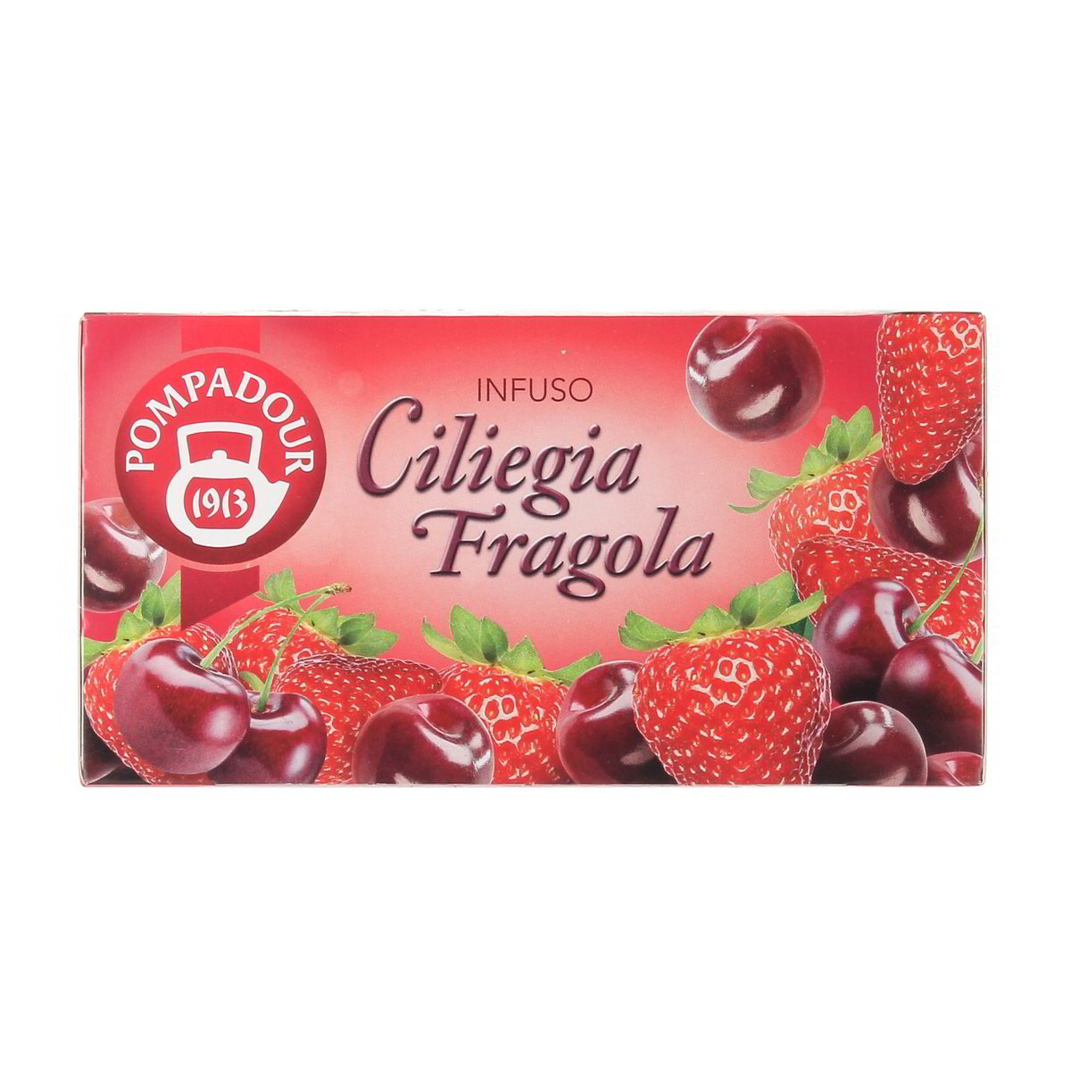 Pompadour Infuso Ciliegia Fragola 20 Filtri 60 g