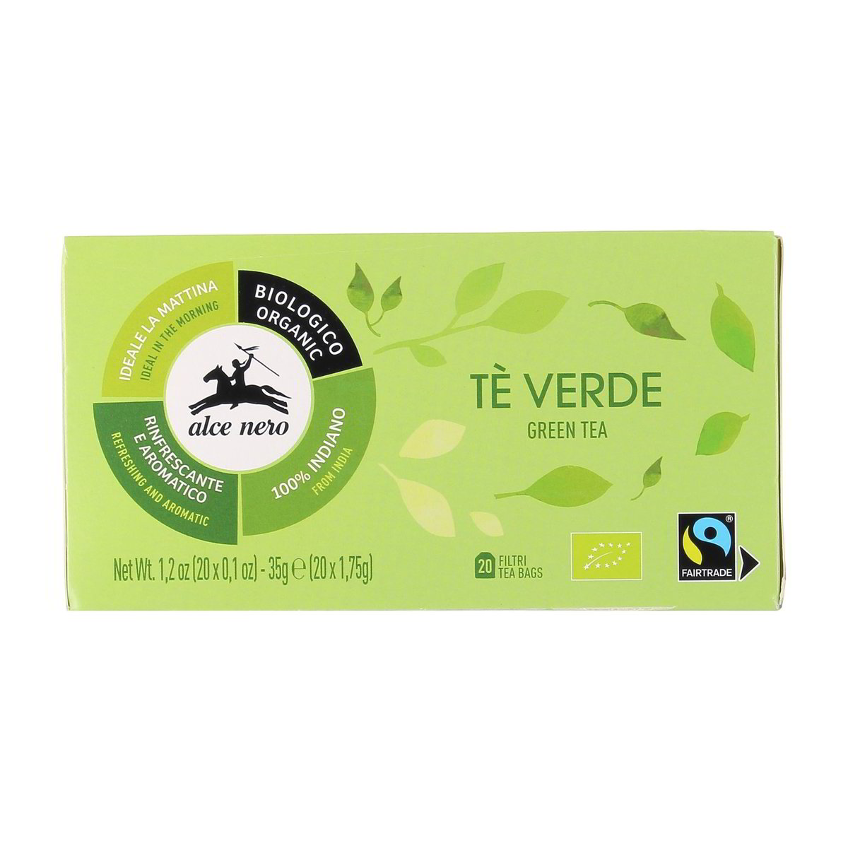 Alce Nero Tè Verde Bio 20 Filtri 35 g