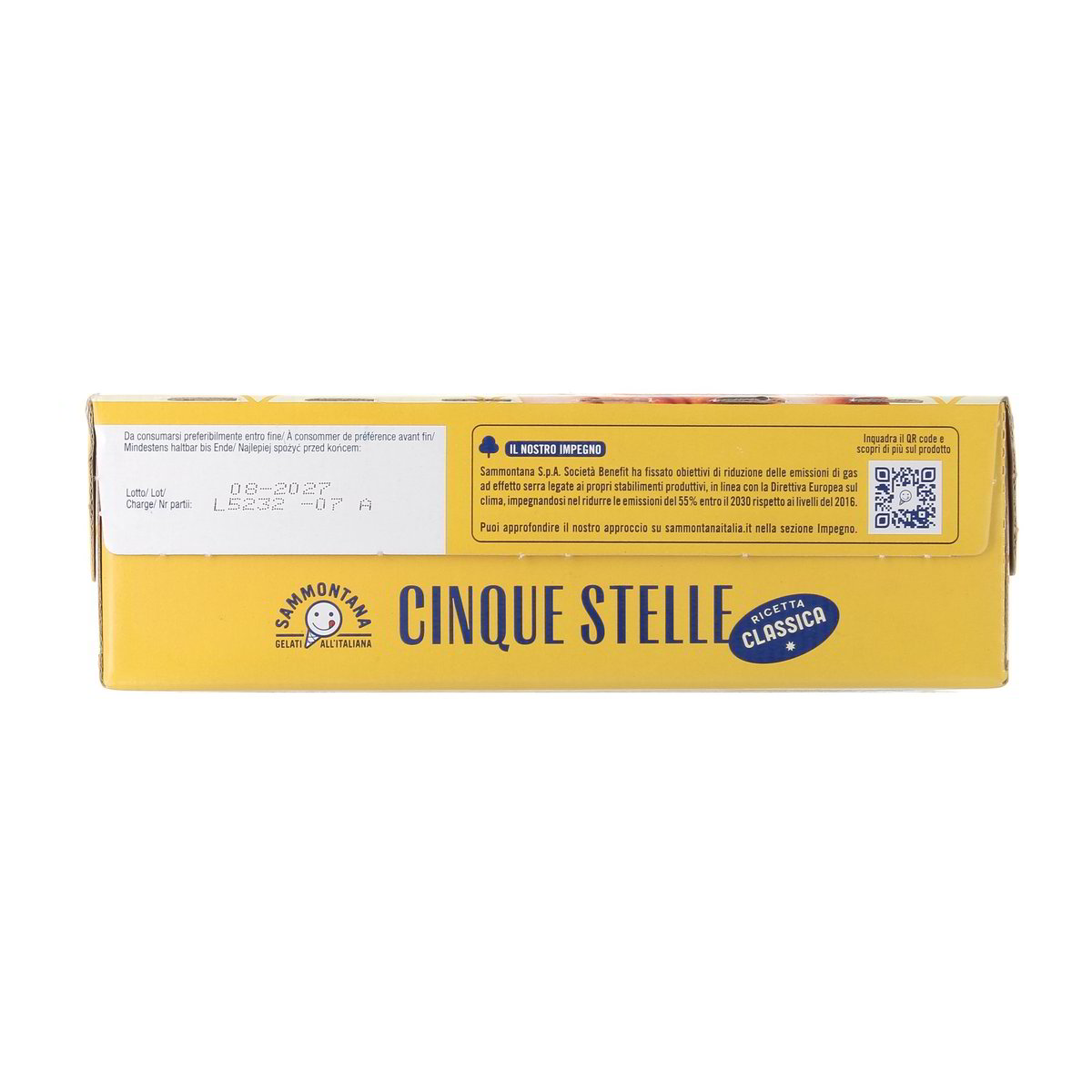 Sammontana IL CONO CINQUE STELLE CREMA x6 450 g — immagine 3