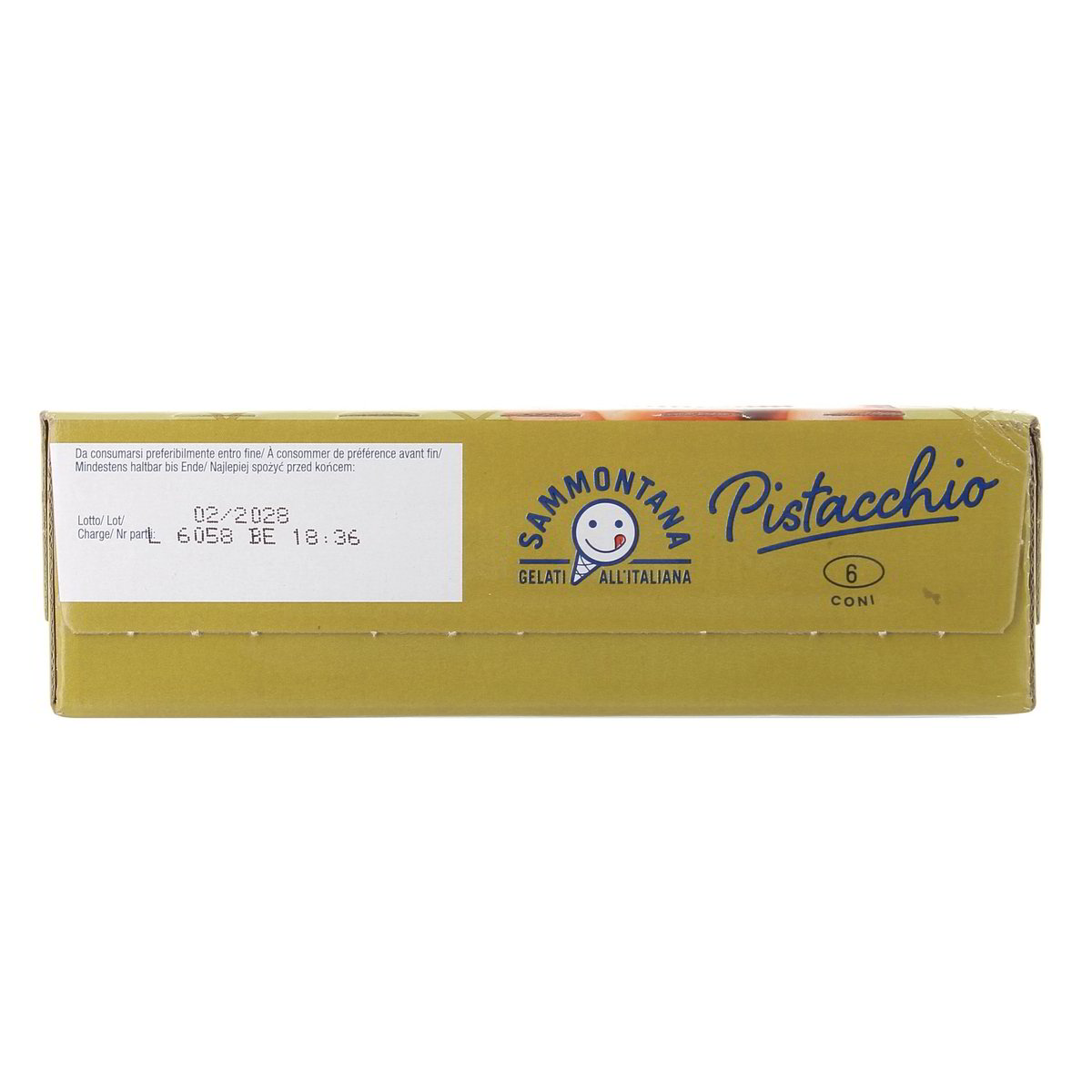 Sammontana IL CONO CINQUE STELLE PISTACCHIO x6 360 g — immagine 3