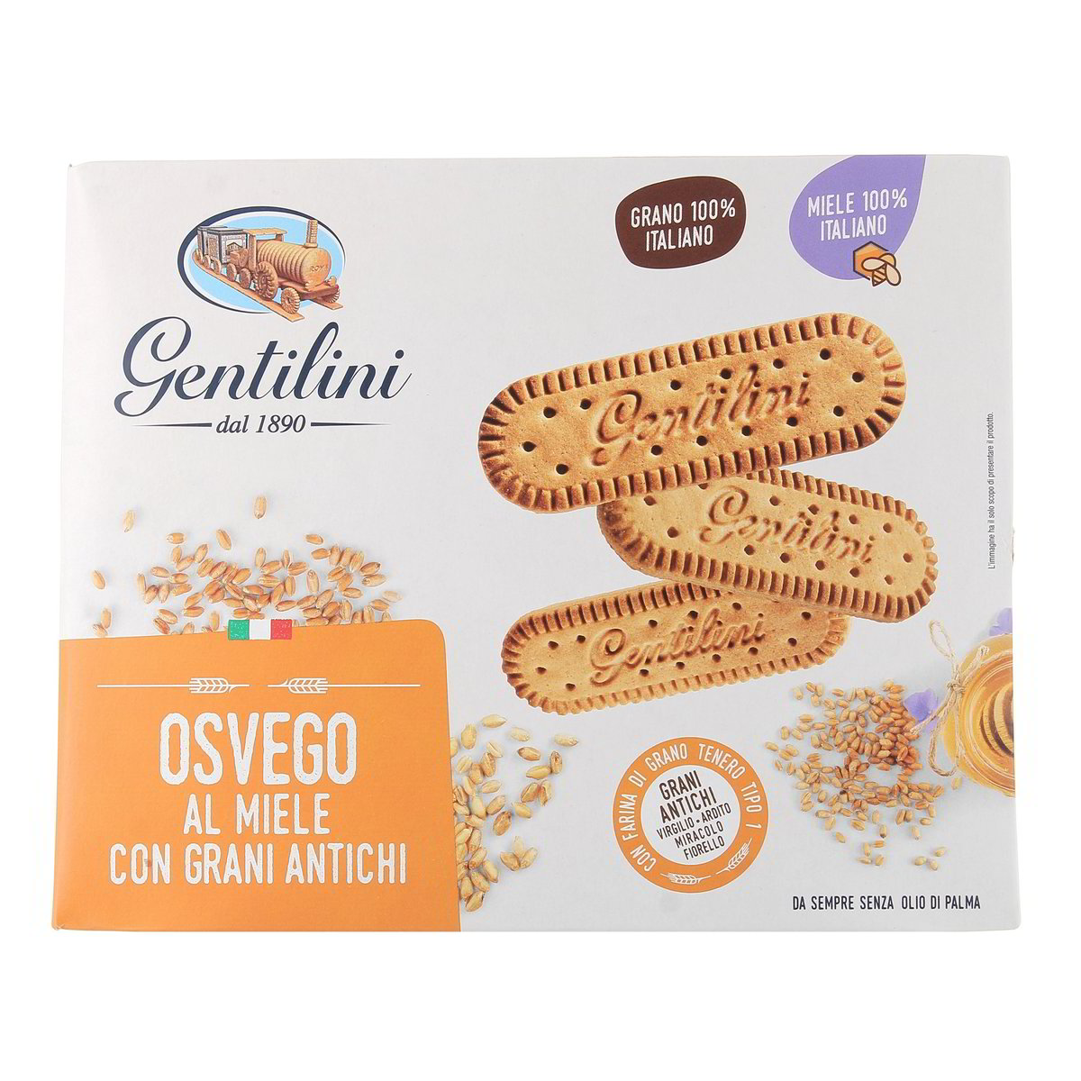 Gentilini Osvego Al Miele Con Grani Antichi 1 kg