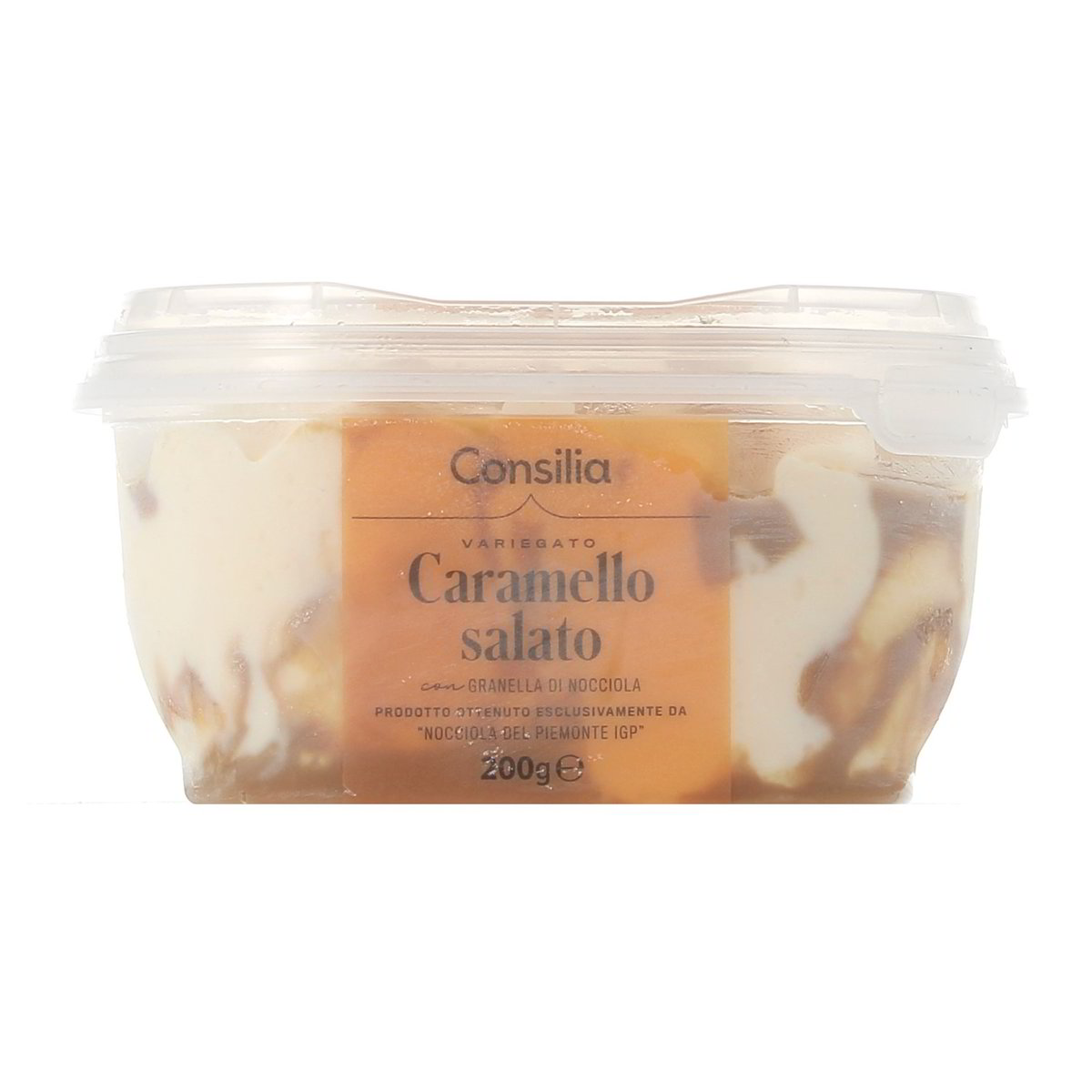 Consilia Variegato Caramello Salato Con Granella Di Npcciola Del Piemonte Igp 200 g