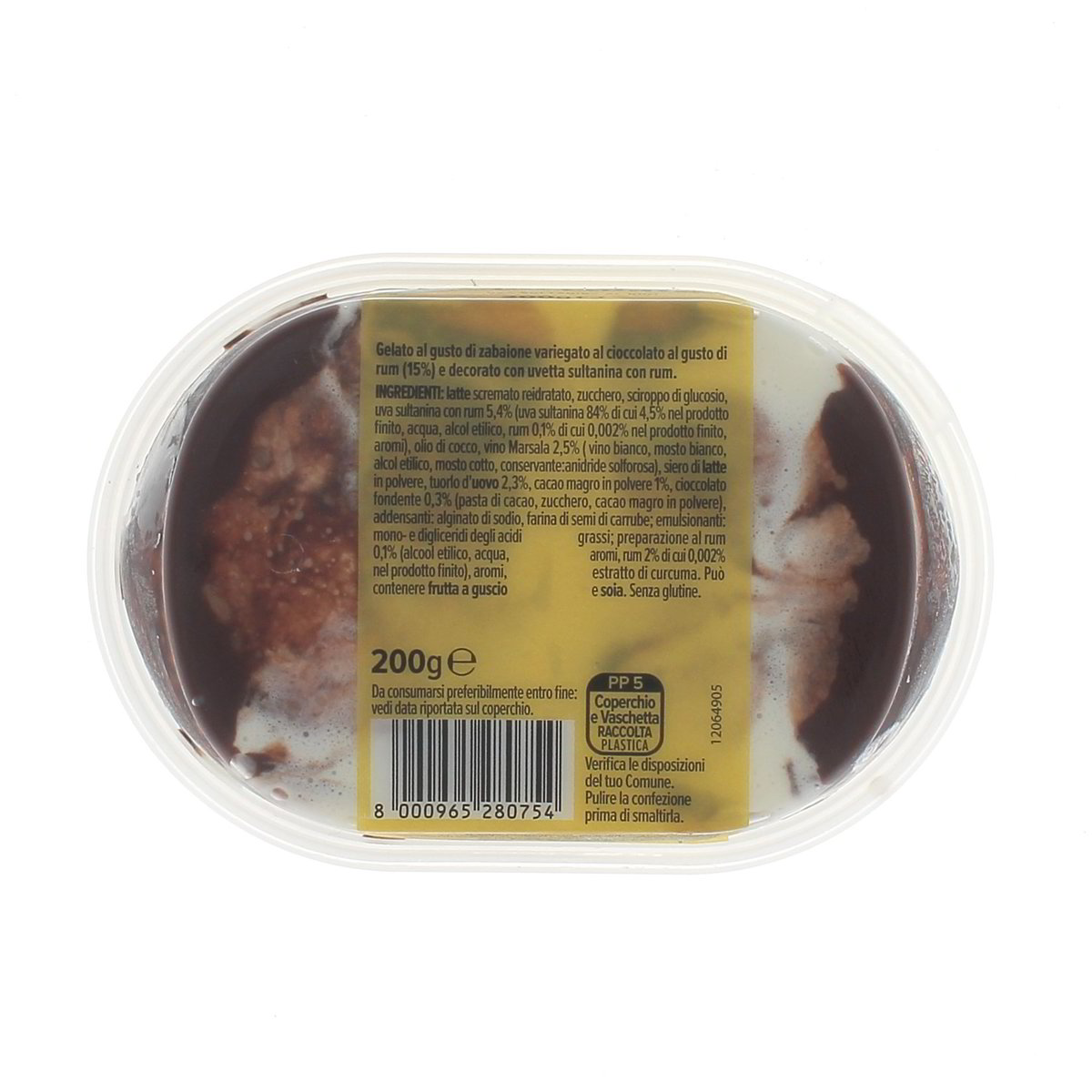 Consilia Variegato Zabaione Al Cioccolato 200 g — immagine 3