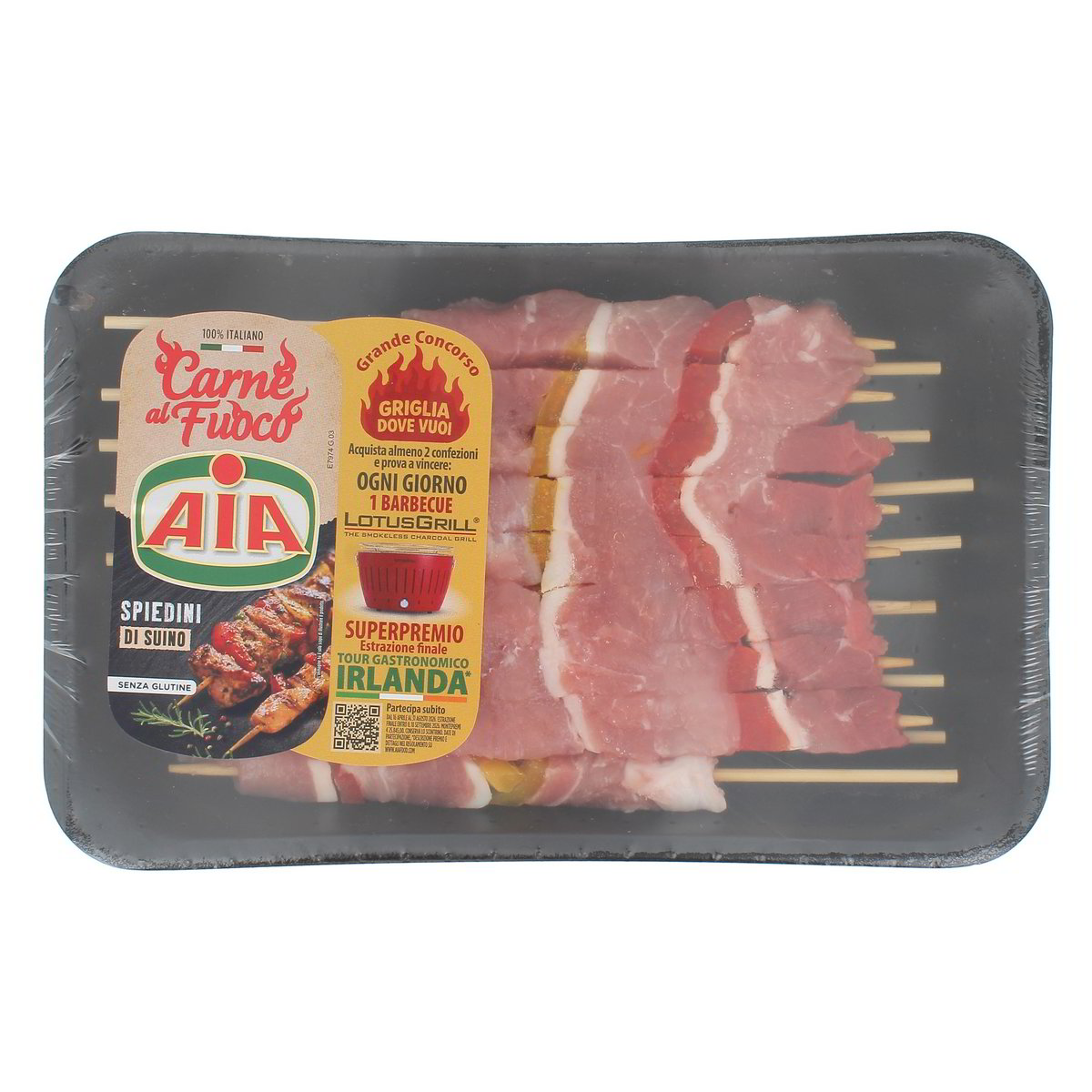 AIA Carne Al Fuoco Spiedini Di Suino 400 g