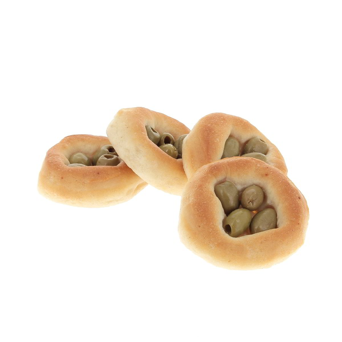 Forno Fratelli Mattia 4 Pizzette Mignon Alle Olive confezione da circa 140 g