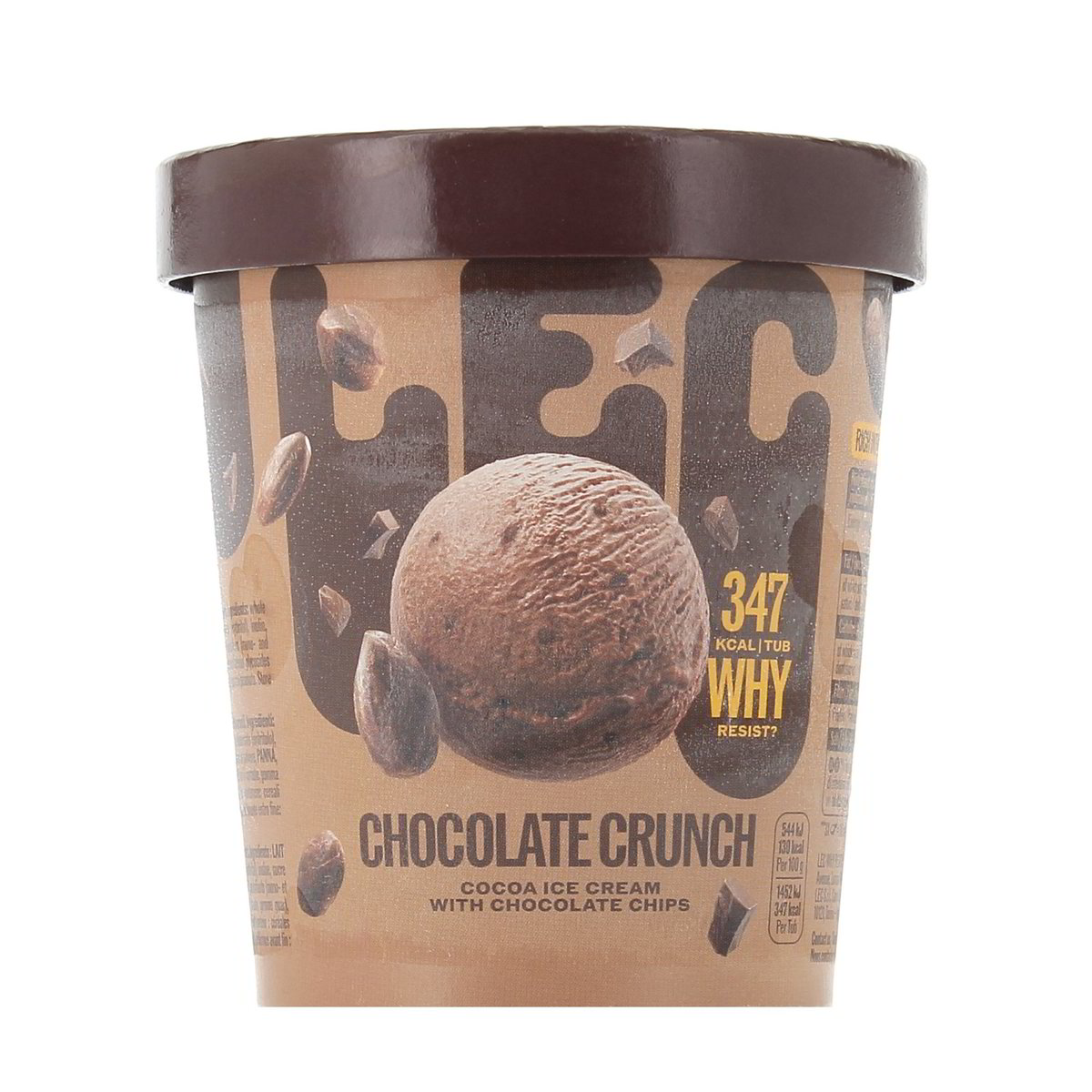 LEC Chocolate Crunch Gelato Al Cacao Con Pezzetti Di Cioccolato Fondente 267 g