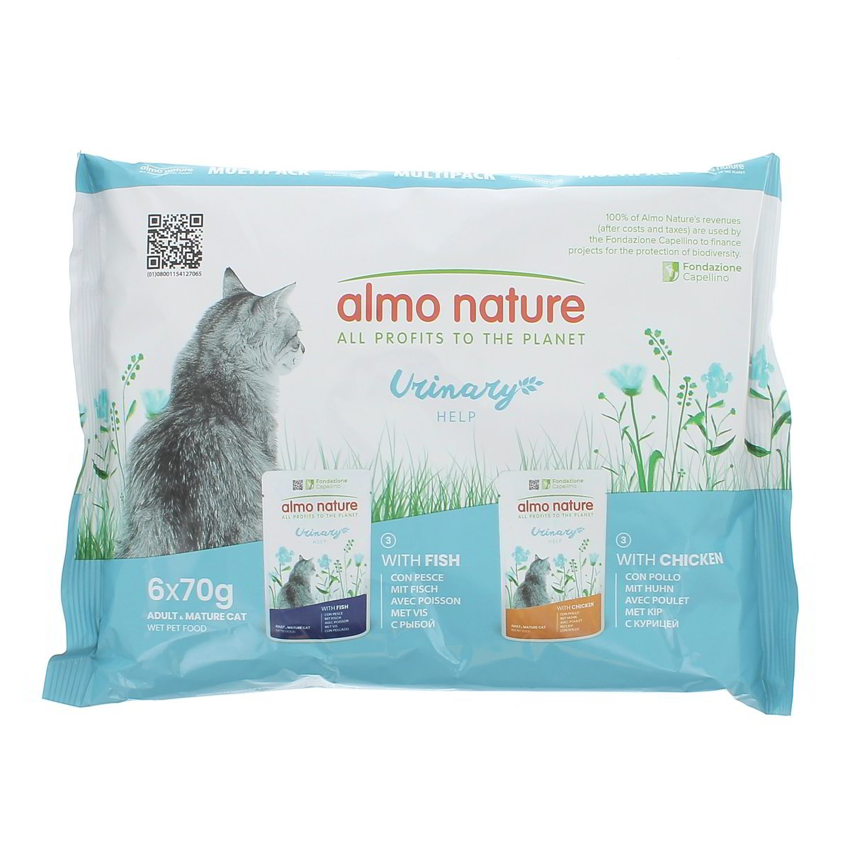 Almo Nature Urinary Help Con Pesce E Pollo 420 g