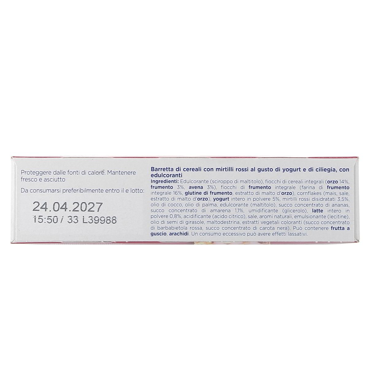 Hero LIGHT BARRETTE SENZA ZUCCHERI AGGIUNTI AI FRUTTI ROSSI x6 120 g — immagine 3