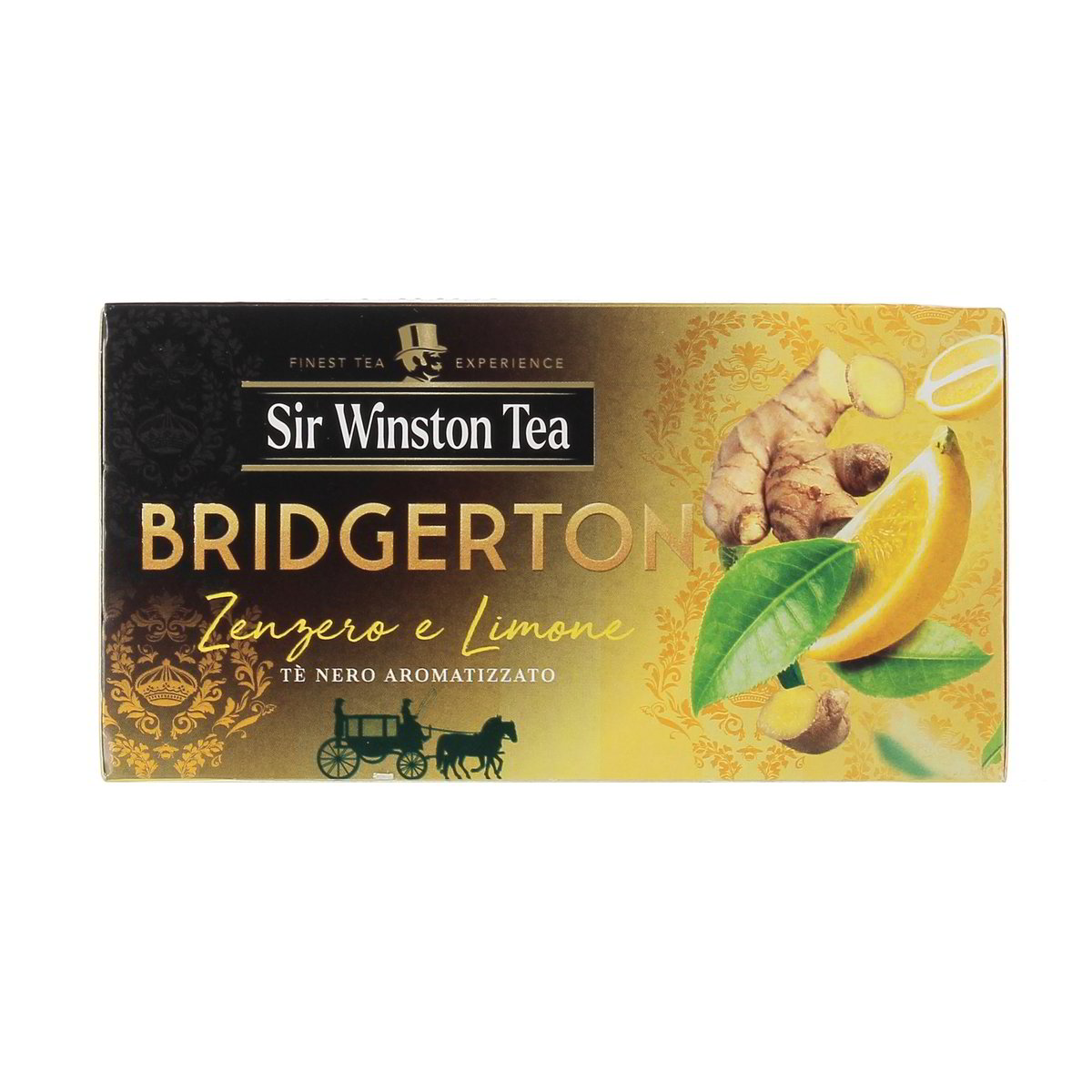 SIR Winston TEA Tè Nero Zenzero E Limone 20 Filtri 35 g