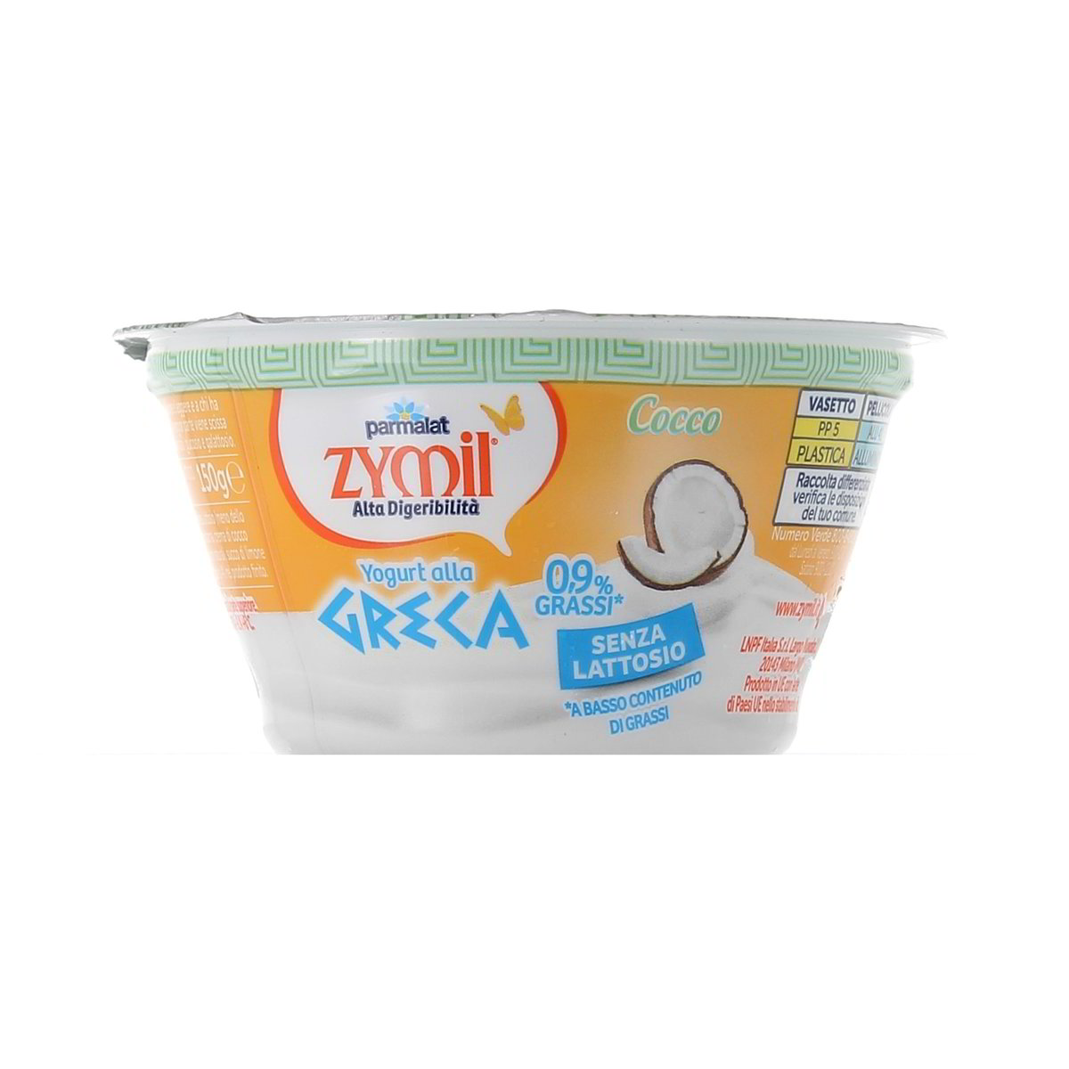 Parmalat Zymil Yogurt Alla Greca Cocco 150 g