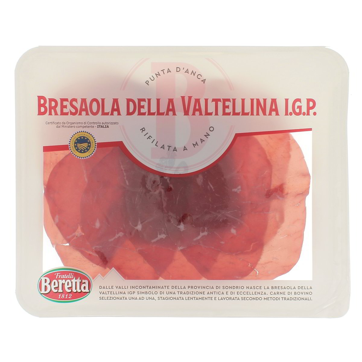Beretta Punta D'anca Bresaola Della Valtellina Igp 70 g