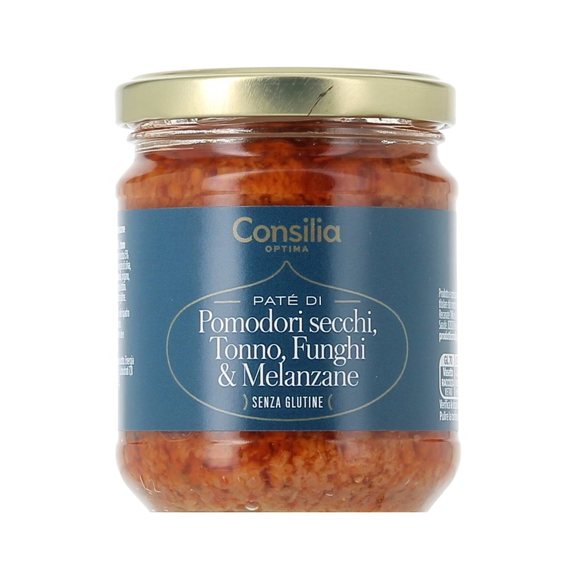 Consilia Paté Di Pomodori Secchi Tonno Funghetti E Melanzane 180 g