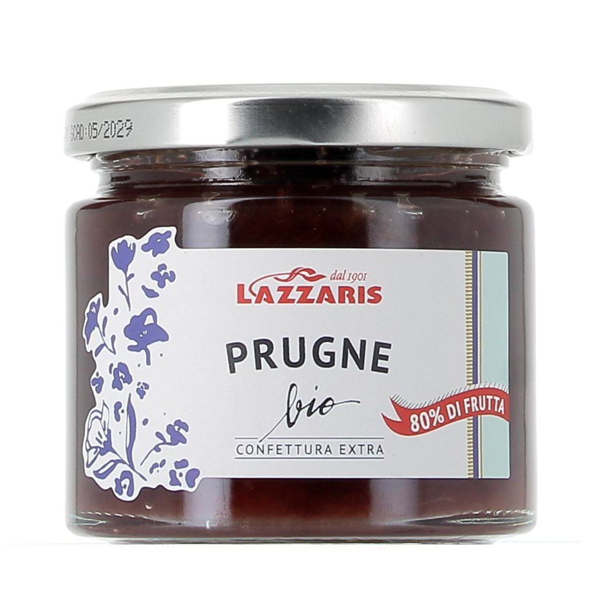 Lazzaris Confettura Extra Prugne Bio 230 g