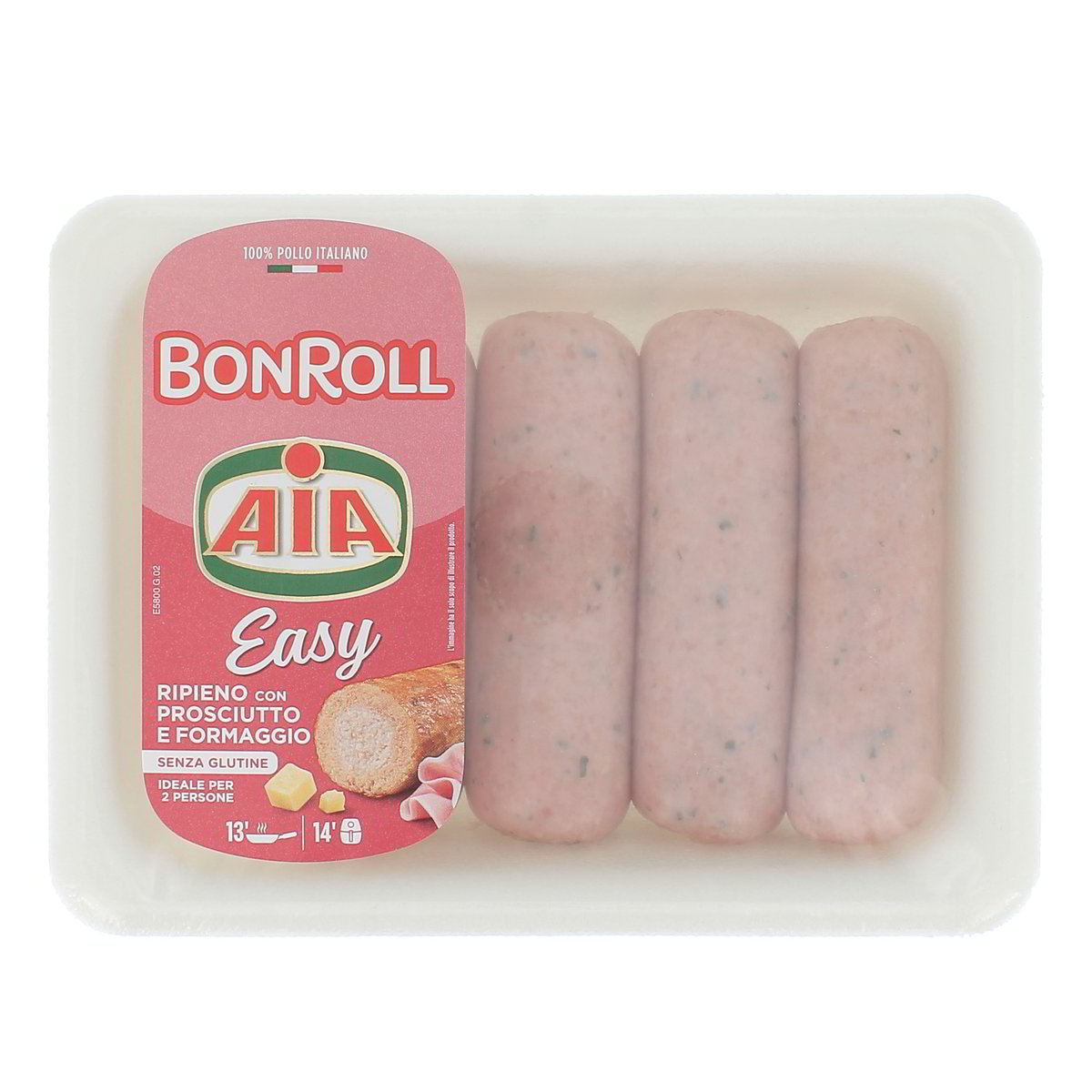 AIA Bon Roll Easy Ripieno Con Prosciutto E Formaggio 300 g