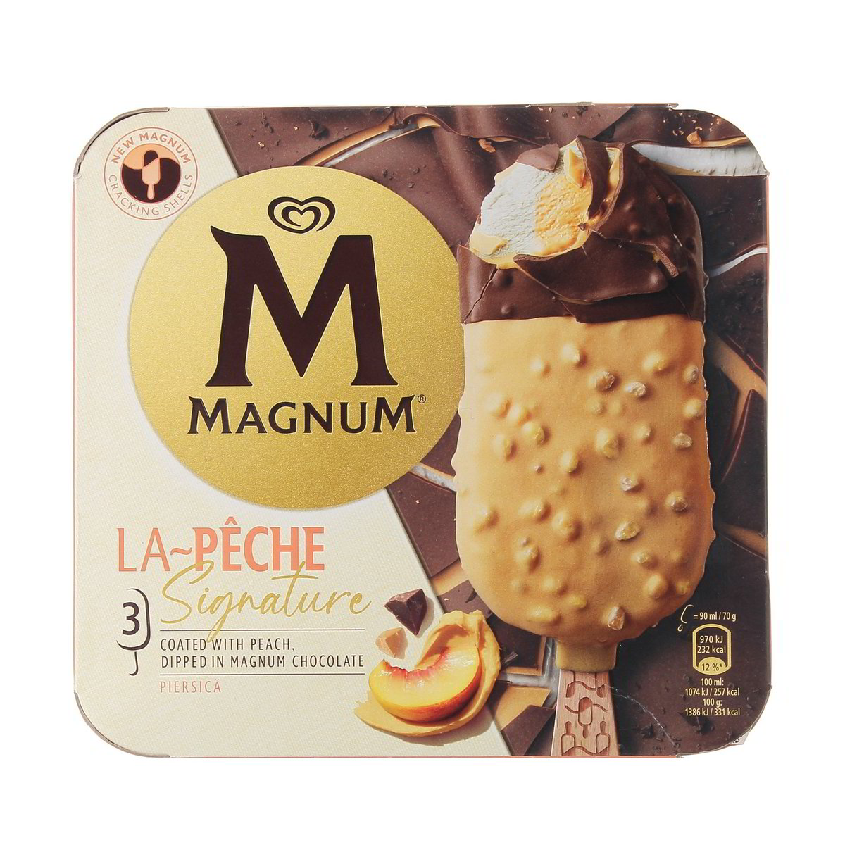 Algida MAGNUM LA-PÊCHE SIGNATURE x3 210 g