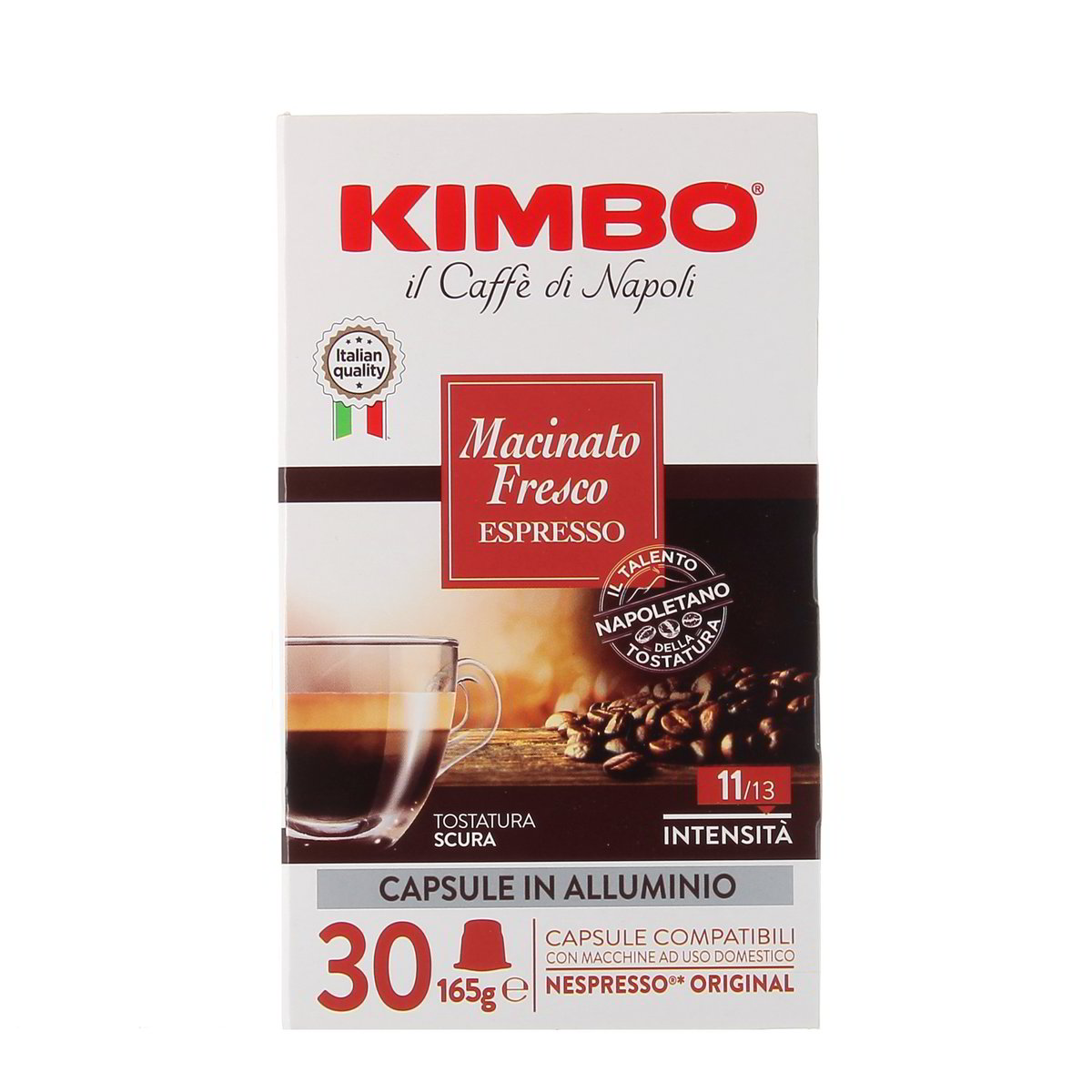 Kimbo Capsule In Alluminio Espresso Macinato Fresco 30 pezzi
