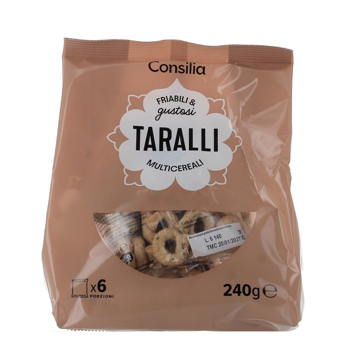 Consilia TARALLI MULTICEREALI x6 240 g